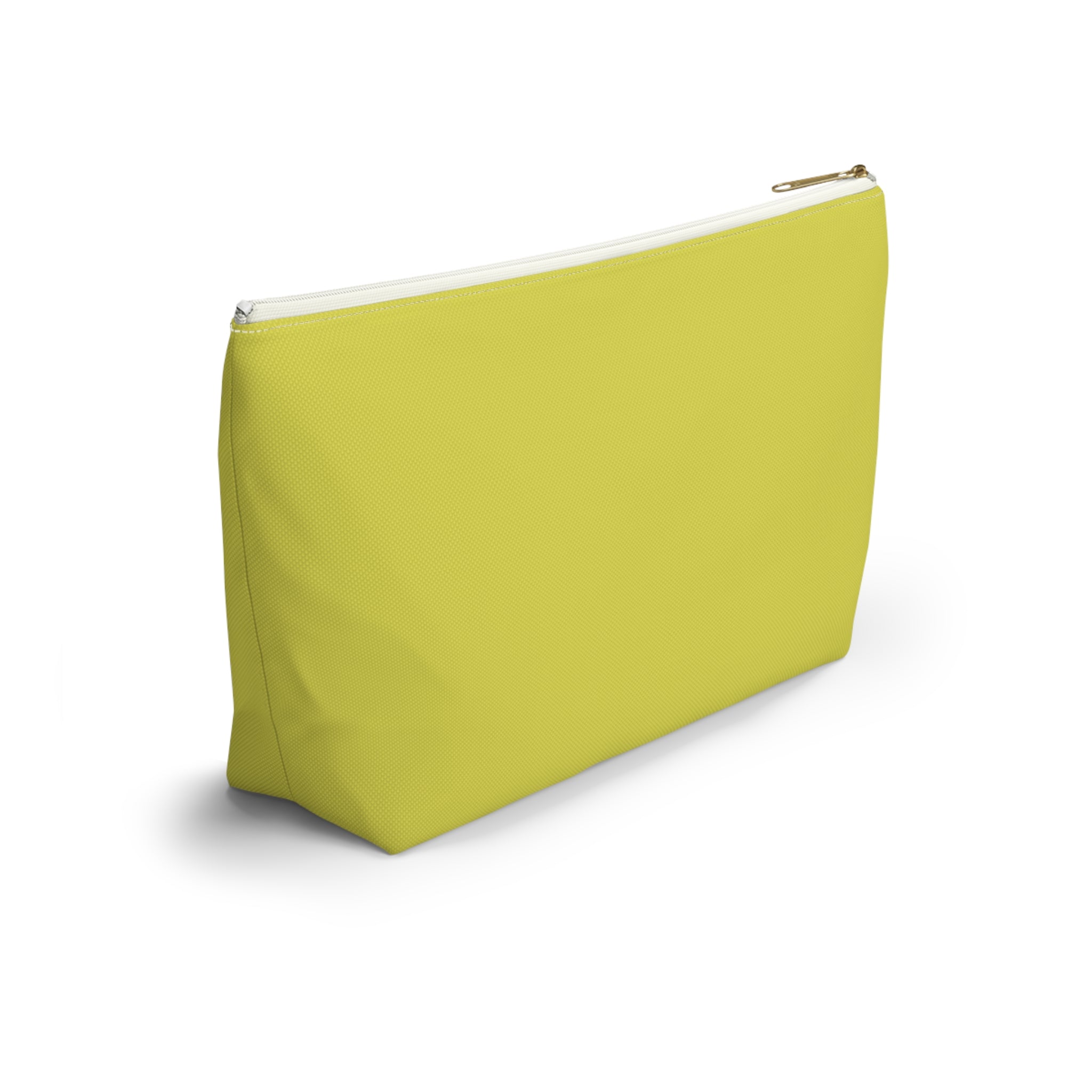Pretty Glam Galore Yellow Accessory Pouch — T‑Bottom Makeup Bag