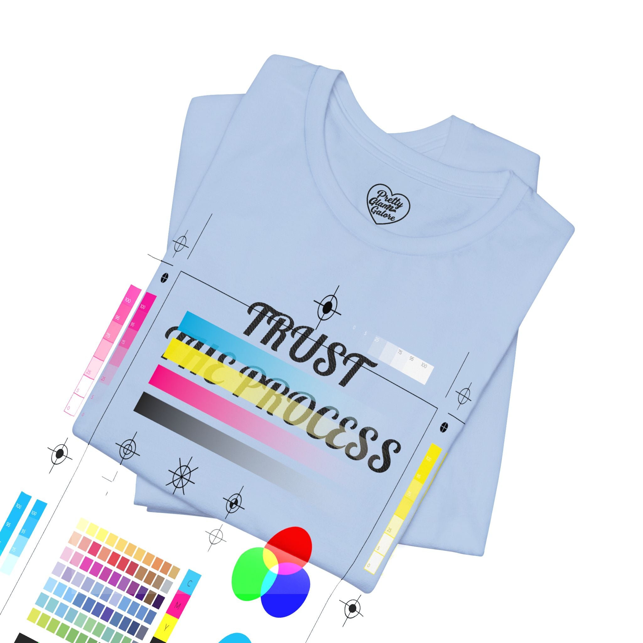 Trust the Process Tee — Inspirational Motivational White T‑Shirt