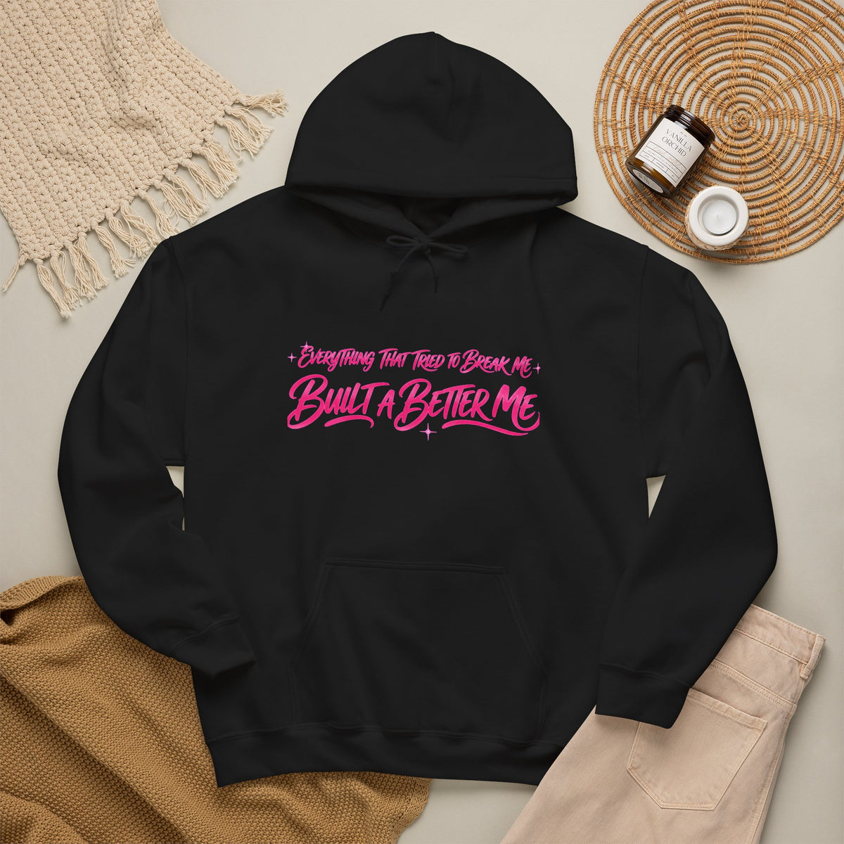 PINK HOODIE
