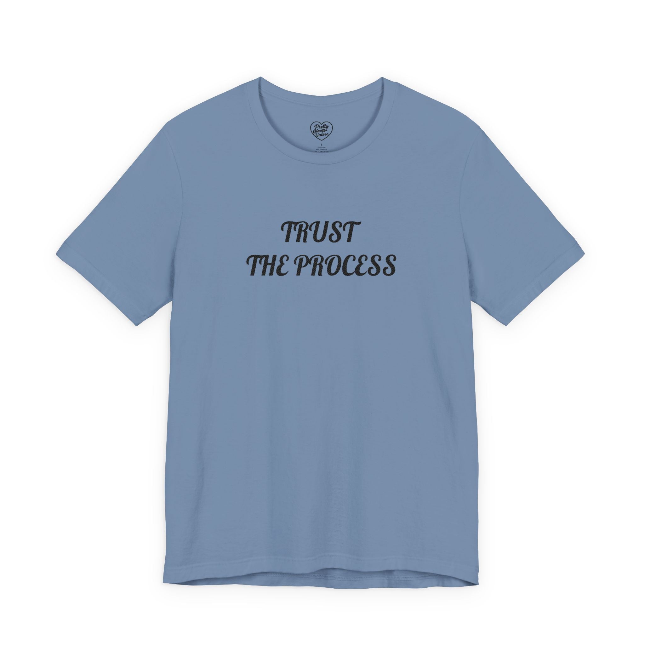 Trust the Process Tee — Inspirational Motivational White T‑Shirt