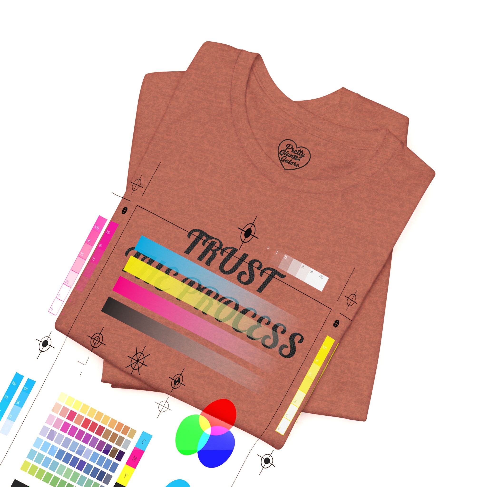 Trust the Process Tee — Inspirational Motivational White T‑Shirt