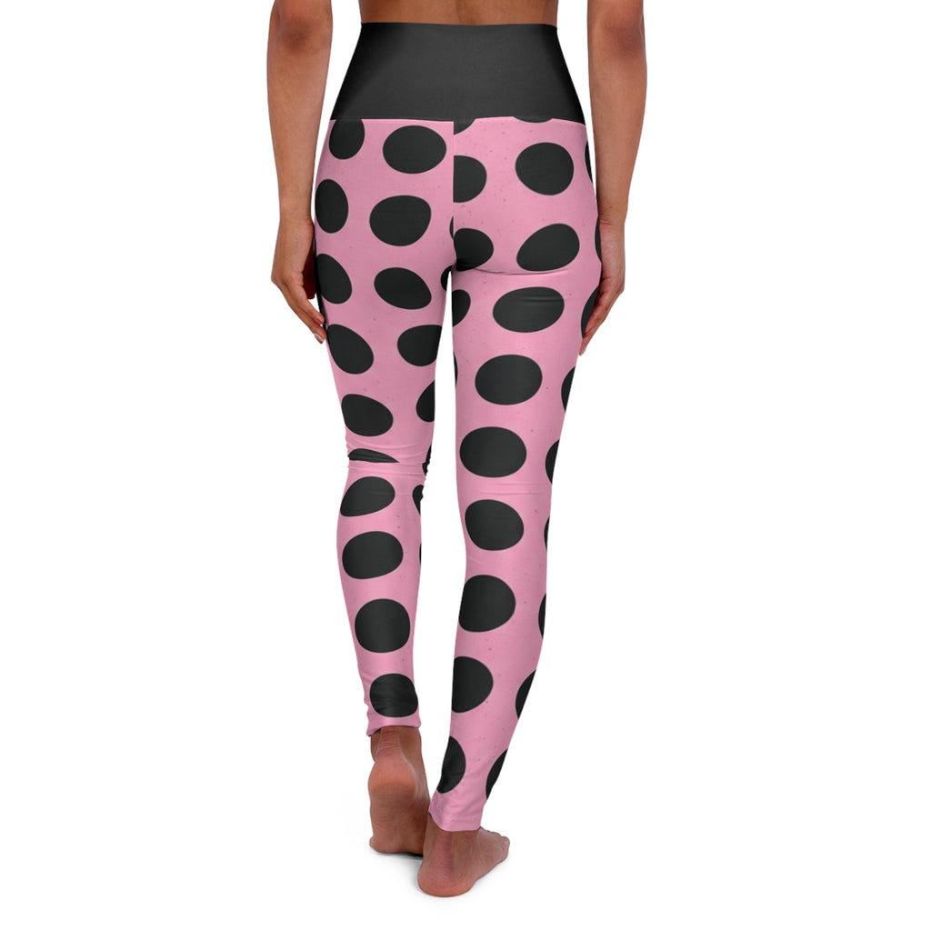 High Waisted Yoga Leggings (AOP)