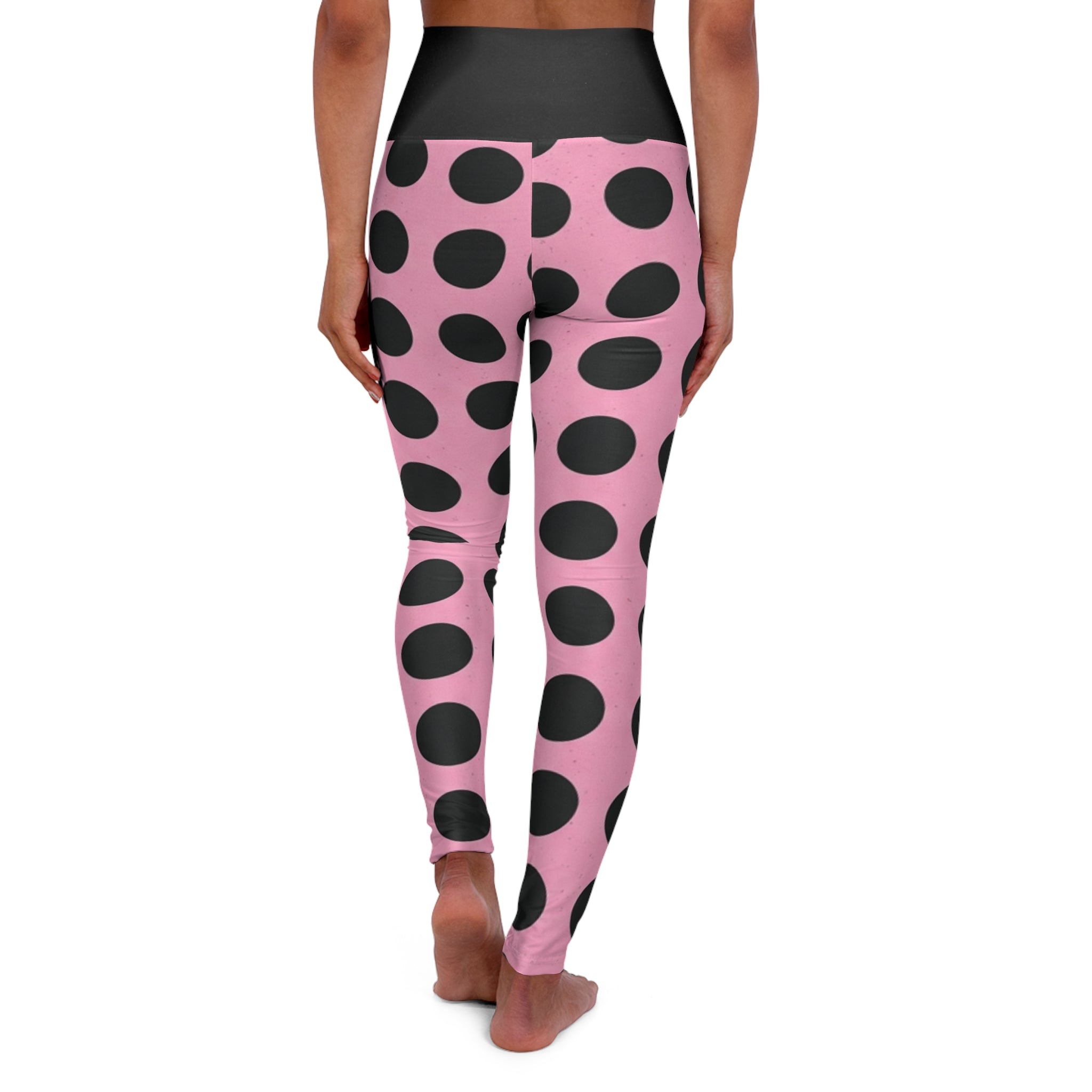 High Waisted Yoga Leggings (AOP)