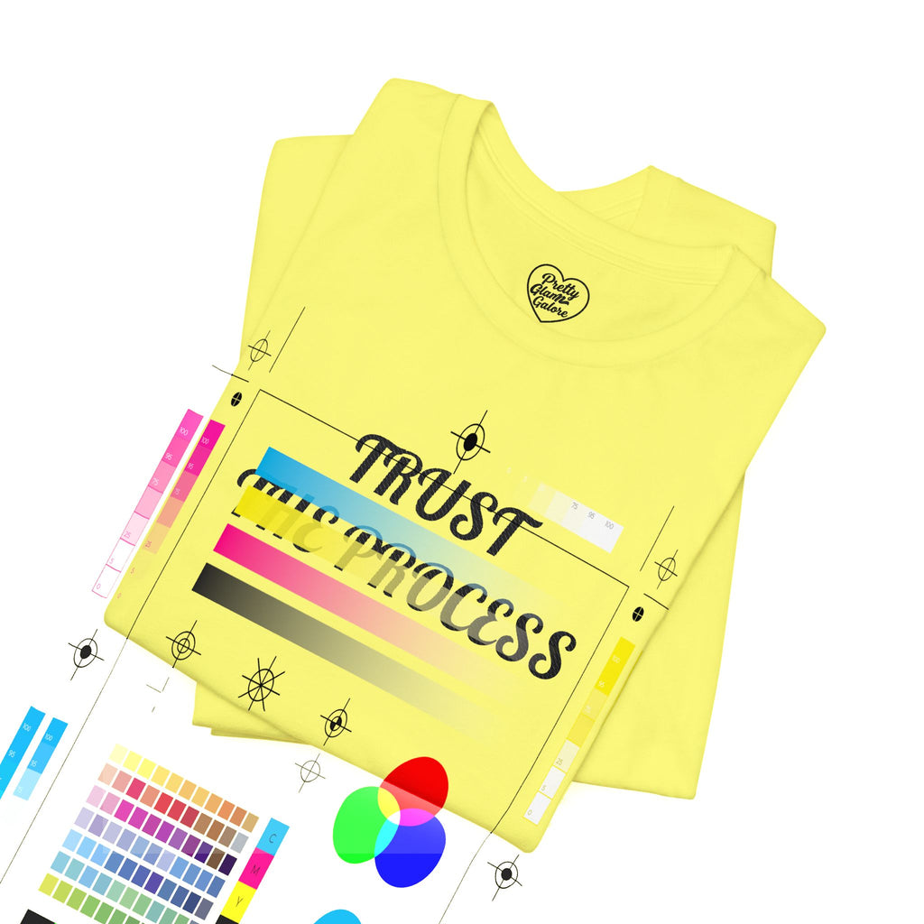 Trust the Process Tee — Inspirational Motivational White T‑Shirt