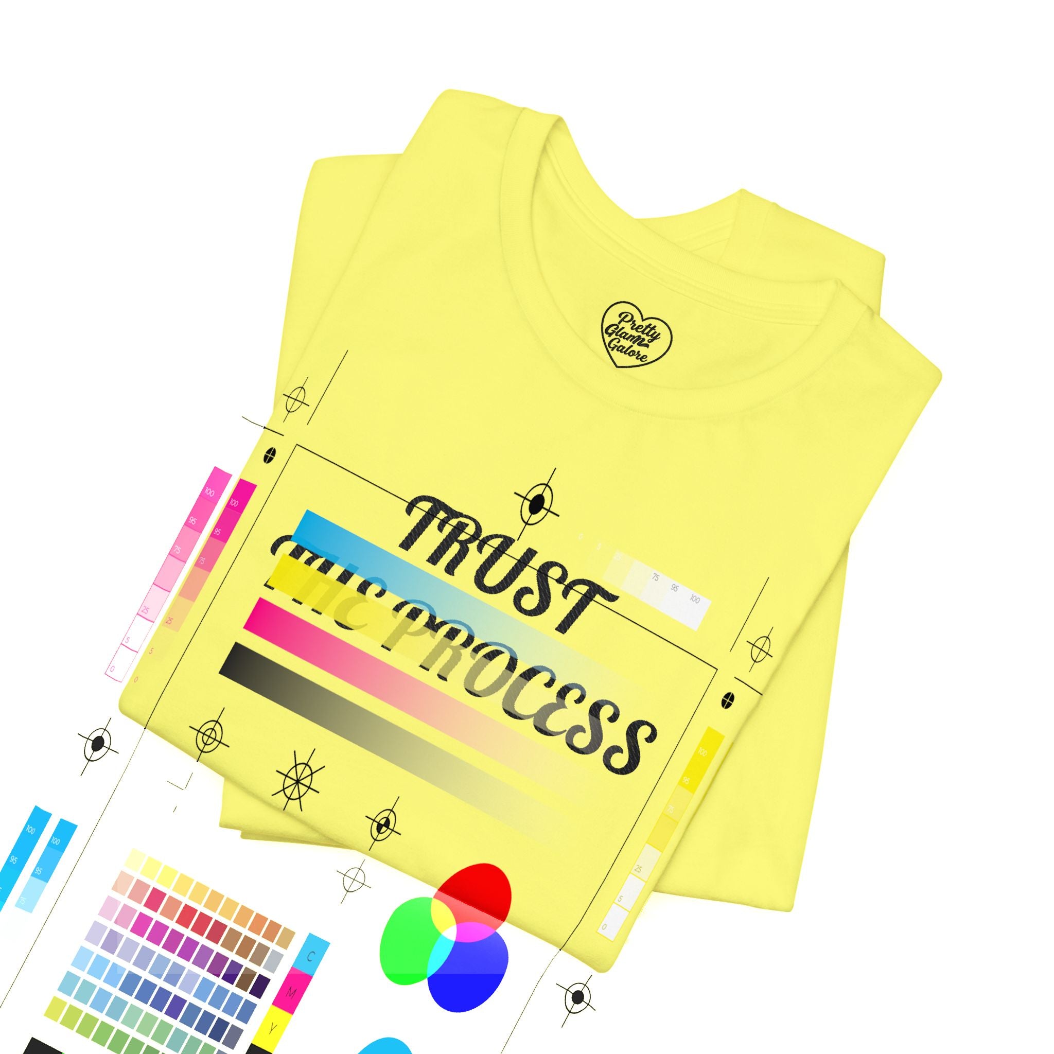 Trust the Process Tee — Inspirational Motivational White T‑Shirt