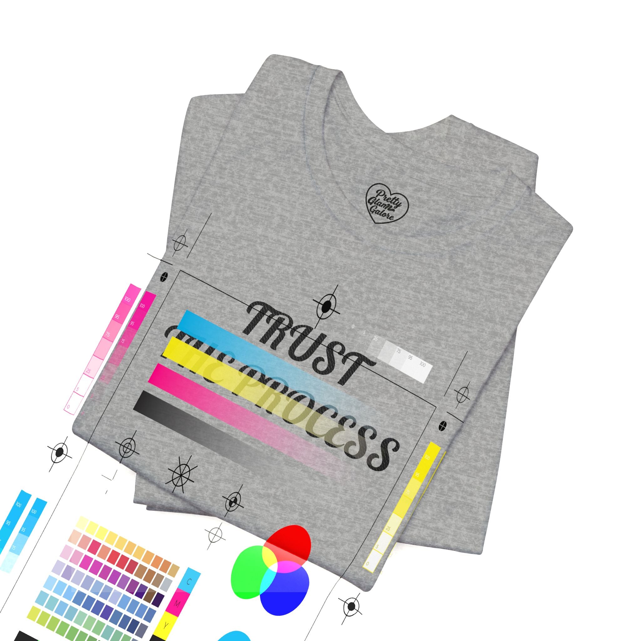Trust the Process Tee — Inspirational Motivational White T‑Shirt
