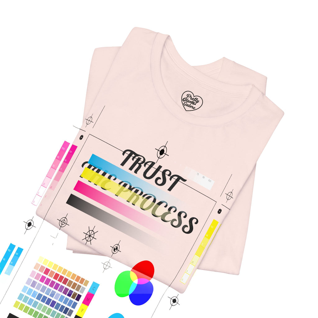 Trust the Process Tee — Inspirational Motivational White T‑Shirt