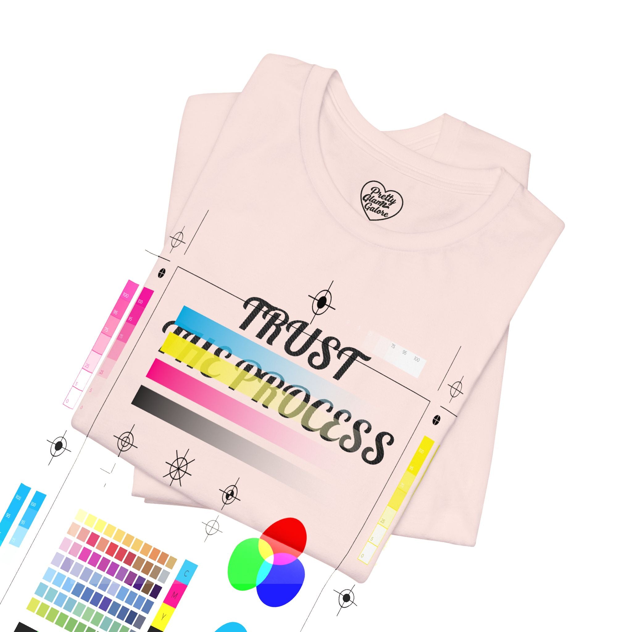 Trust the Process Tee — Inspirational Motivational White T‑Shirt