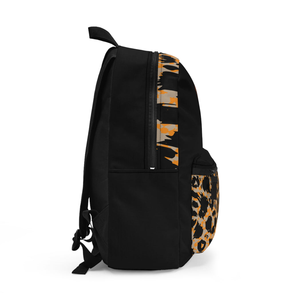 Leopard Print "Pretty Glam Galore" Backpack - Trendy Fashion School Bag