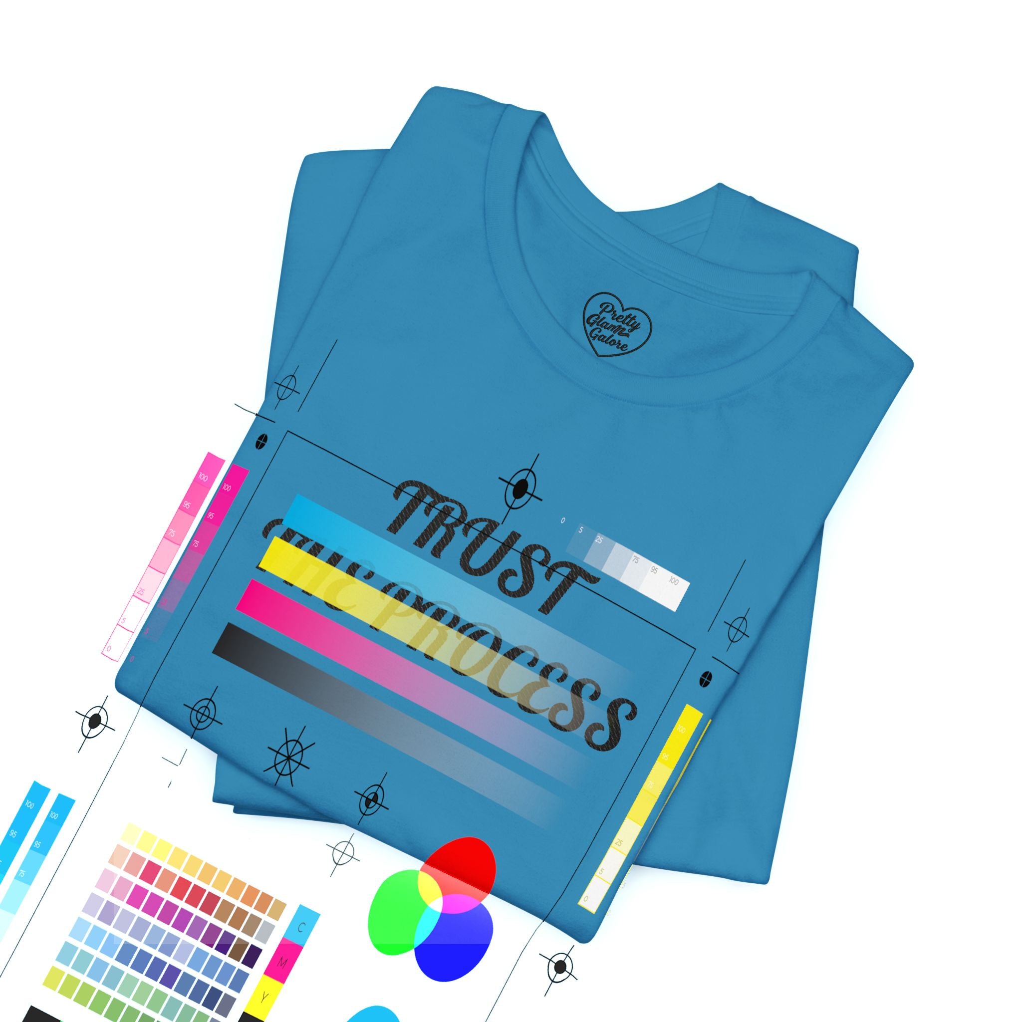 Trust the Process Tee — Inspirational Motivational White T‑Shirt
