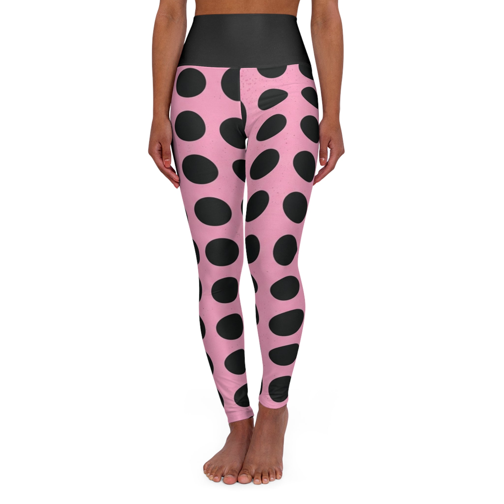 High Waisted Yoga Leggings (AOP)