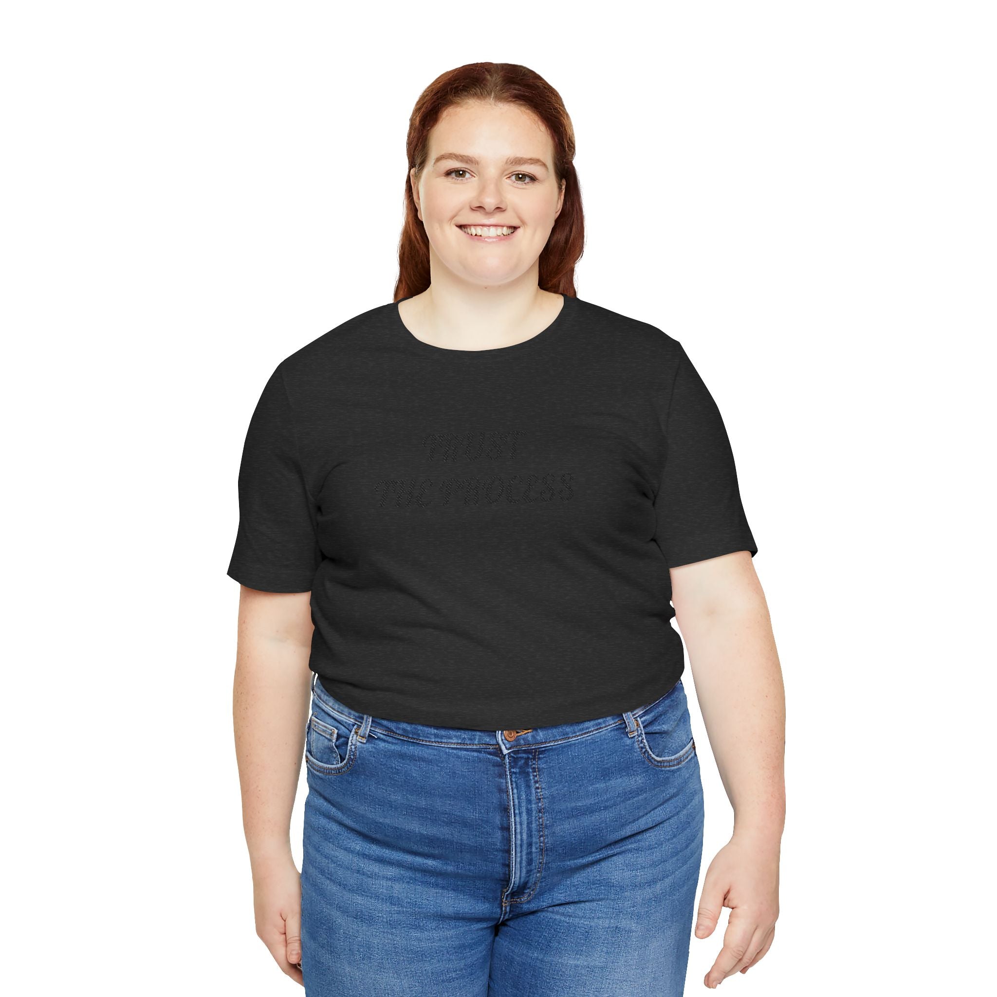 Trust the Process Tee — Inspirational Motivational White T‑Shirt