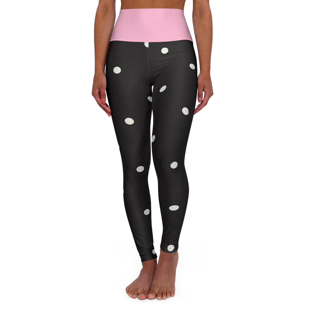 High Waisted Yoga Leggings (AOP)