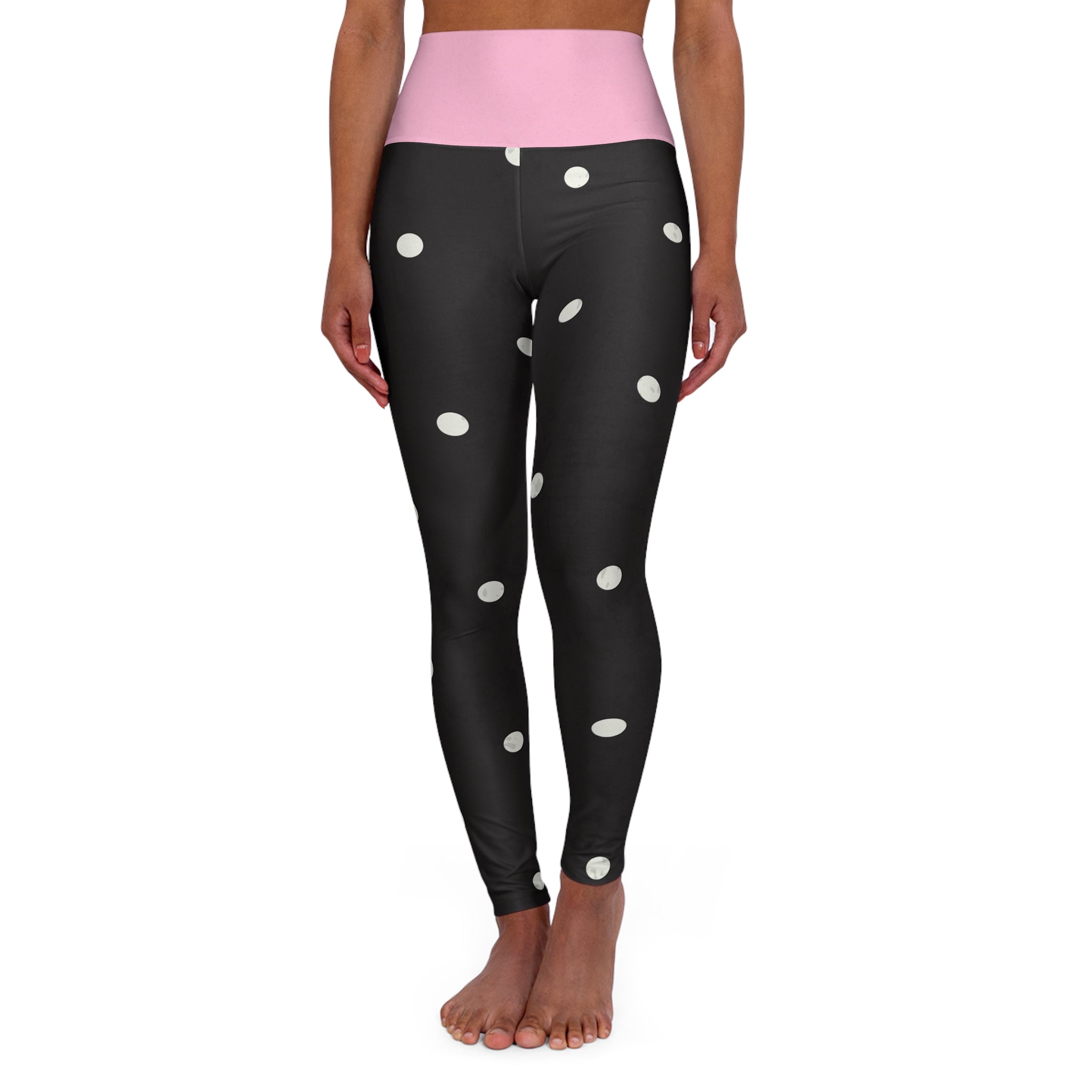 High Waisted Yoga Leggings (AOP)