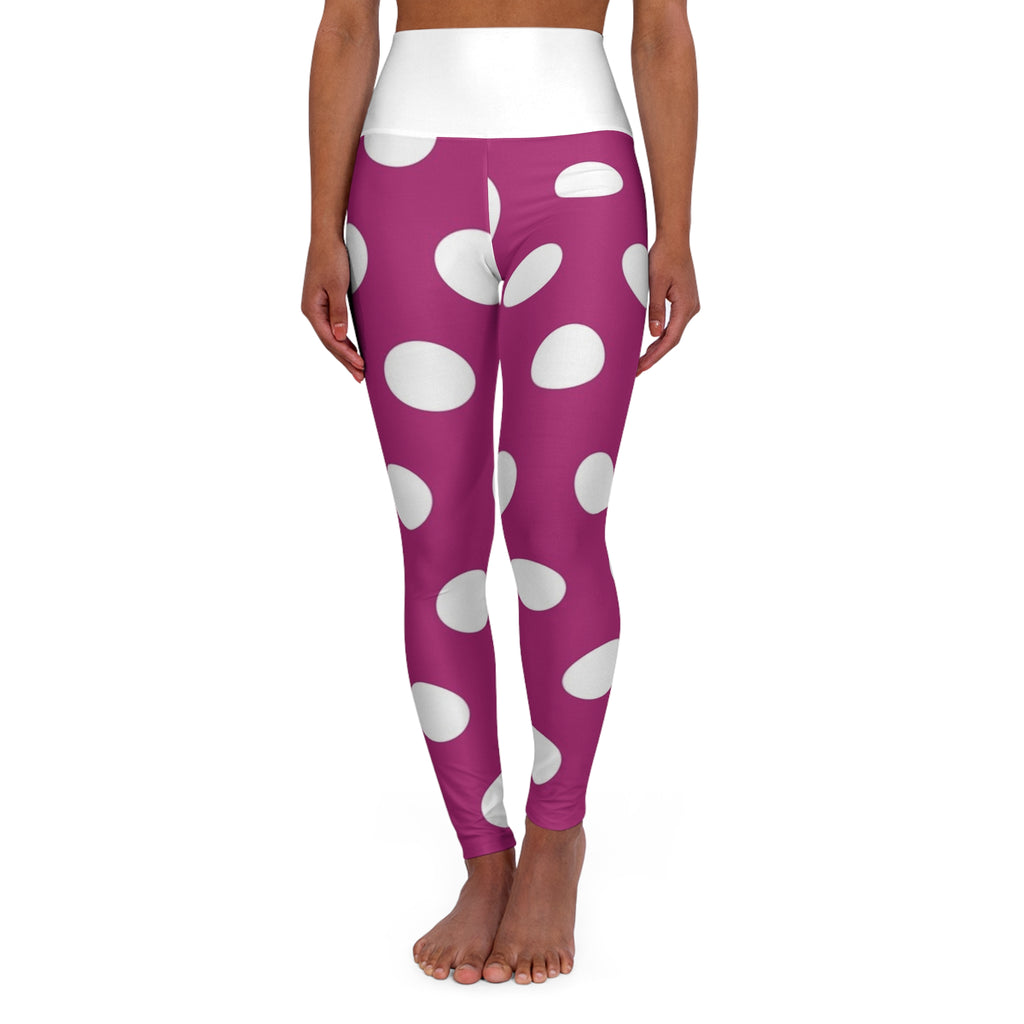 High Waisted Yoga Leggings (AOP)