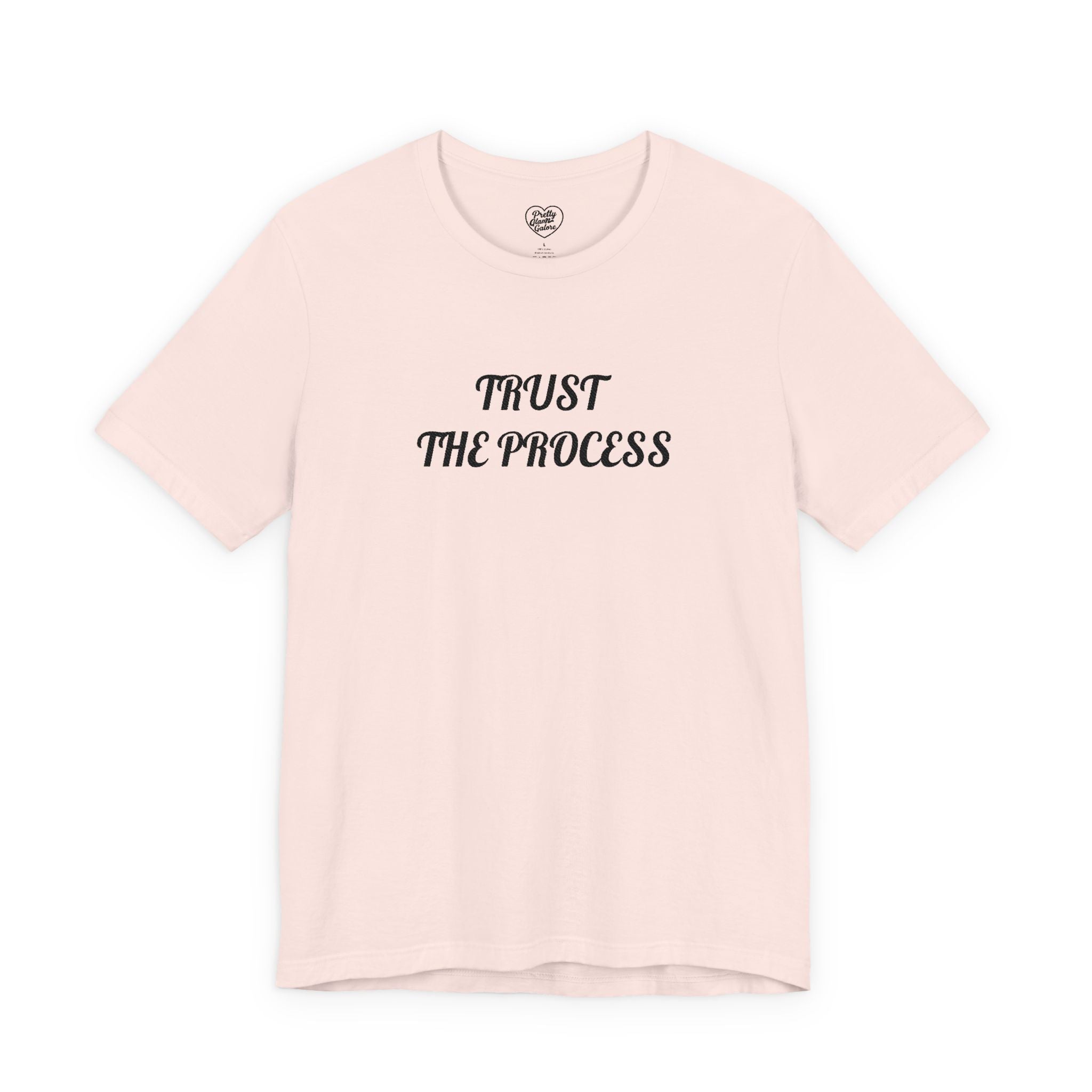 Trust the Process Tee — Inspirational Motivational White T‑Shirt