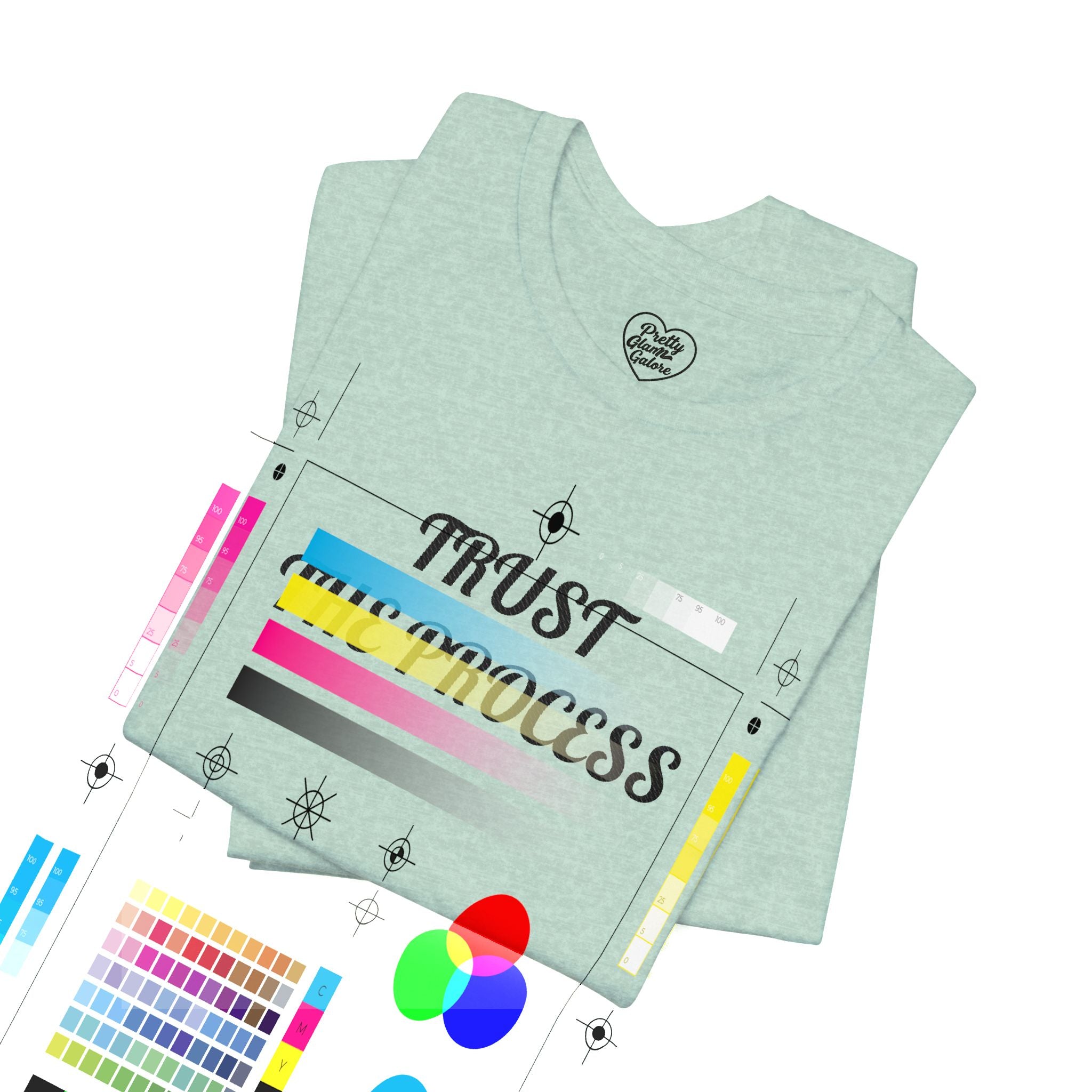 Trust the Process Tee — Inspirational Motivational White T‑Shirt