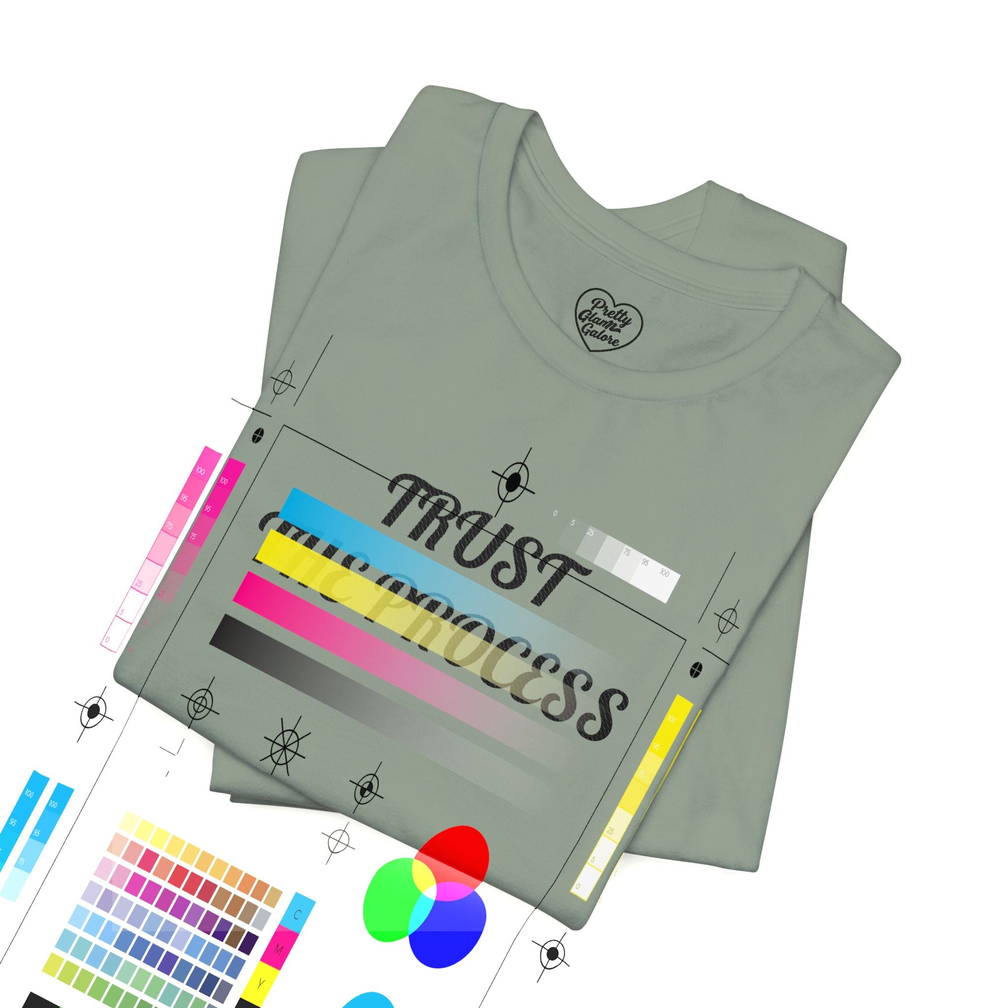 Trust the Process Tee — Inspirational Motivational White T‑Shirt
