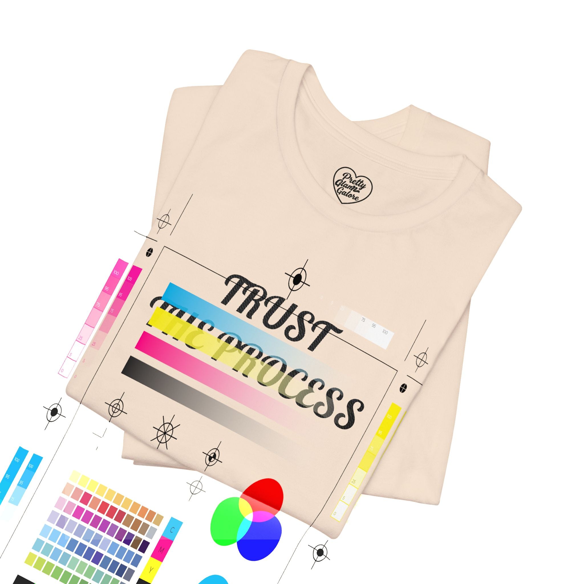 Trust the Process Tee — Inspirational Motivational White T‑Shirt