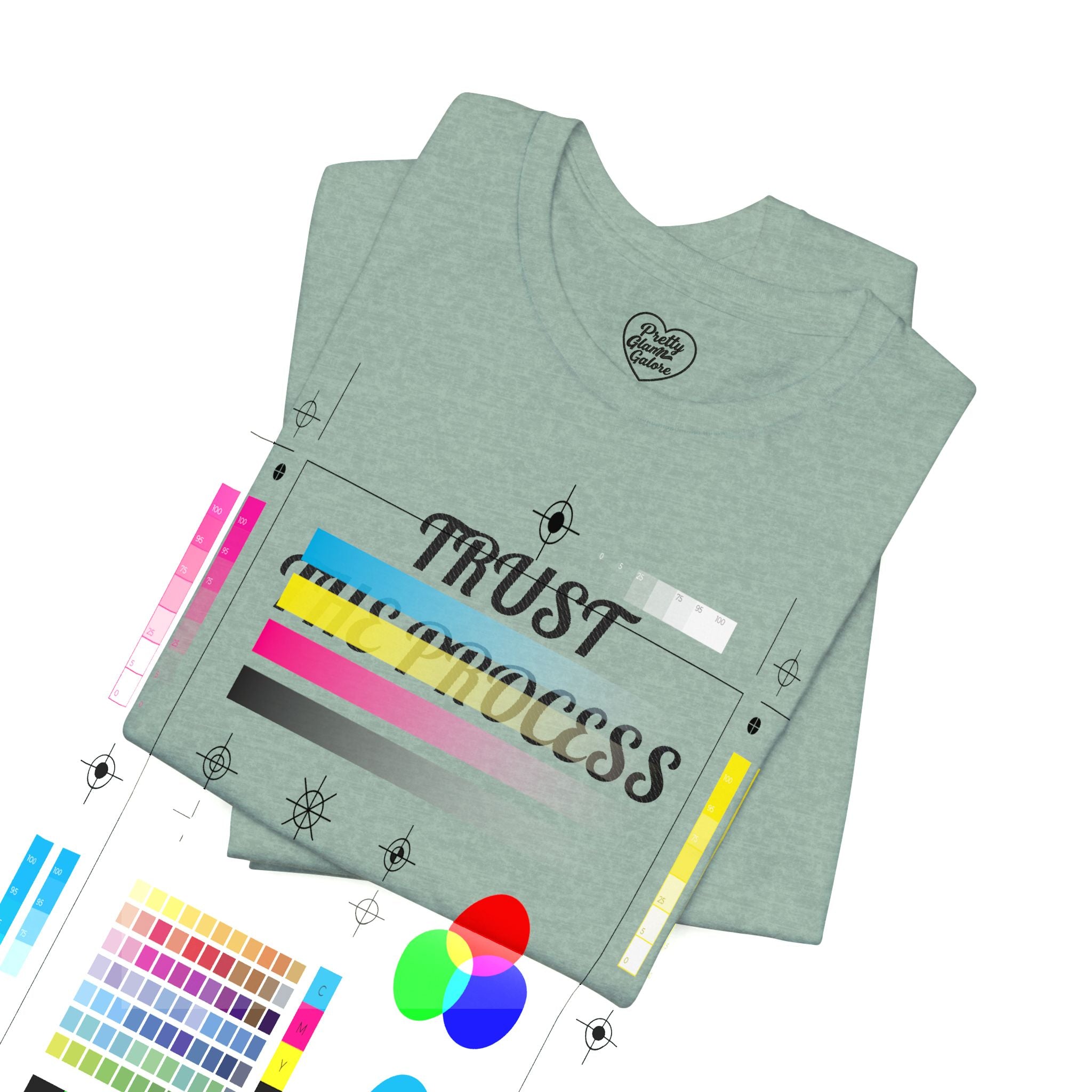 Trust the Process Tee — Inspirational Motivational White T‑Shirt