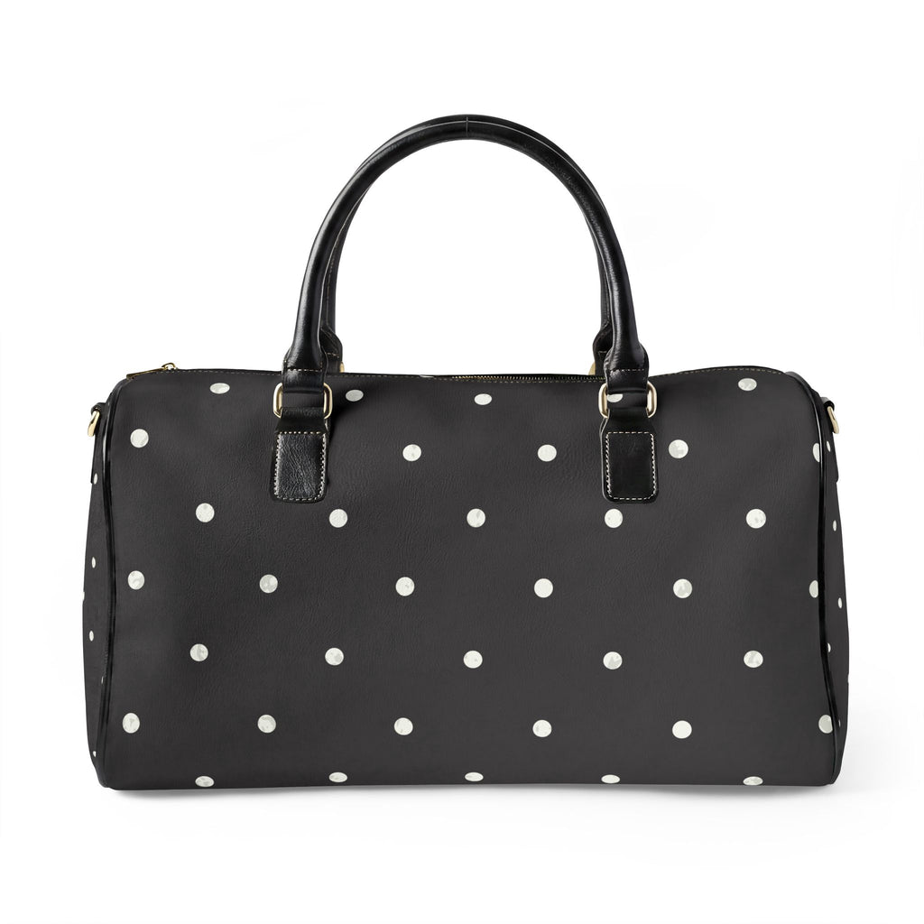 Faux Leather Travel Bag