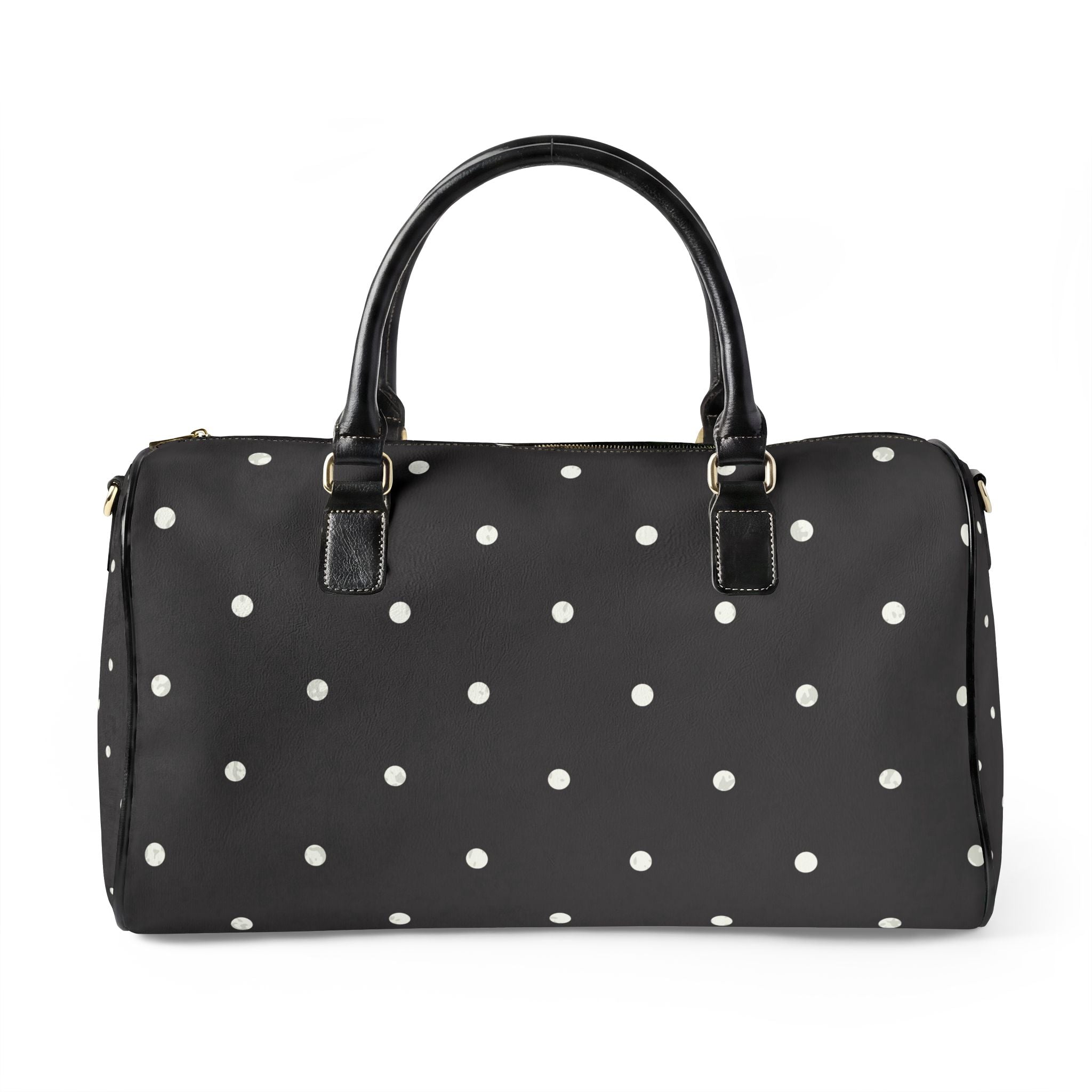 Faux Leather Travel Bag