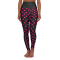 High Waisted Yoga Leggings (AOP)