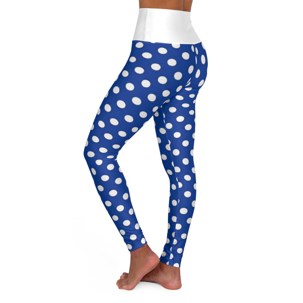 High Waisted Yoga Leggings (AOP)