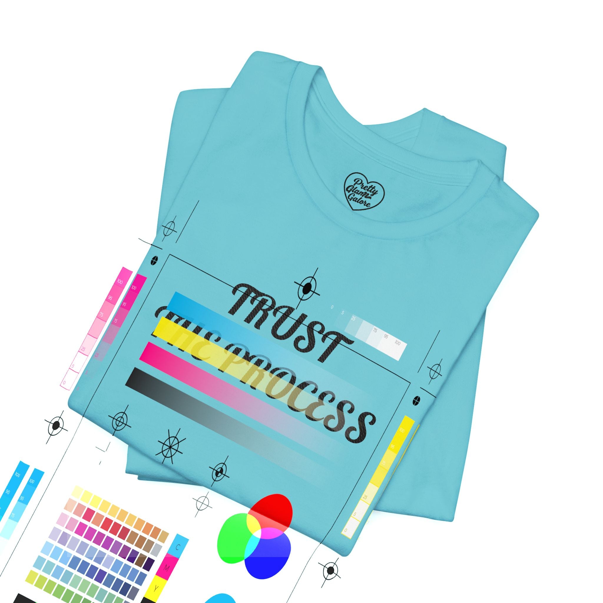 Trust the Process Tee — Inspirational Motivational White T‑Shirt
