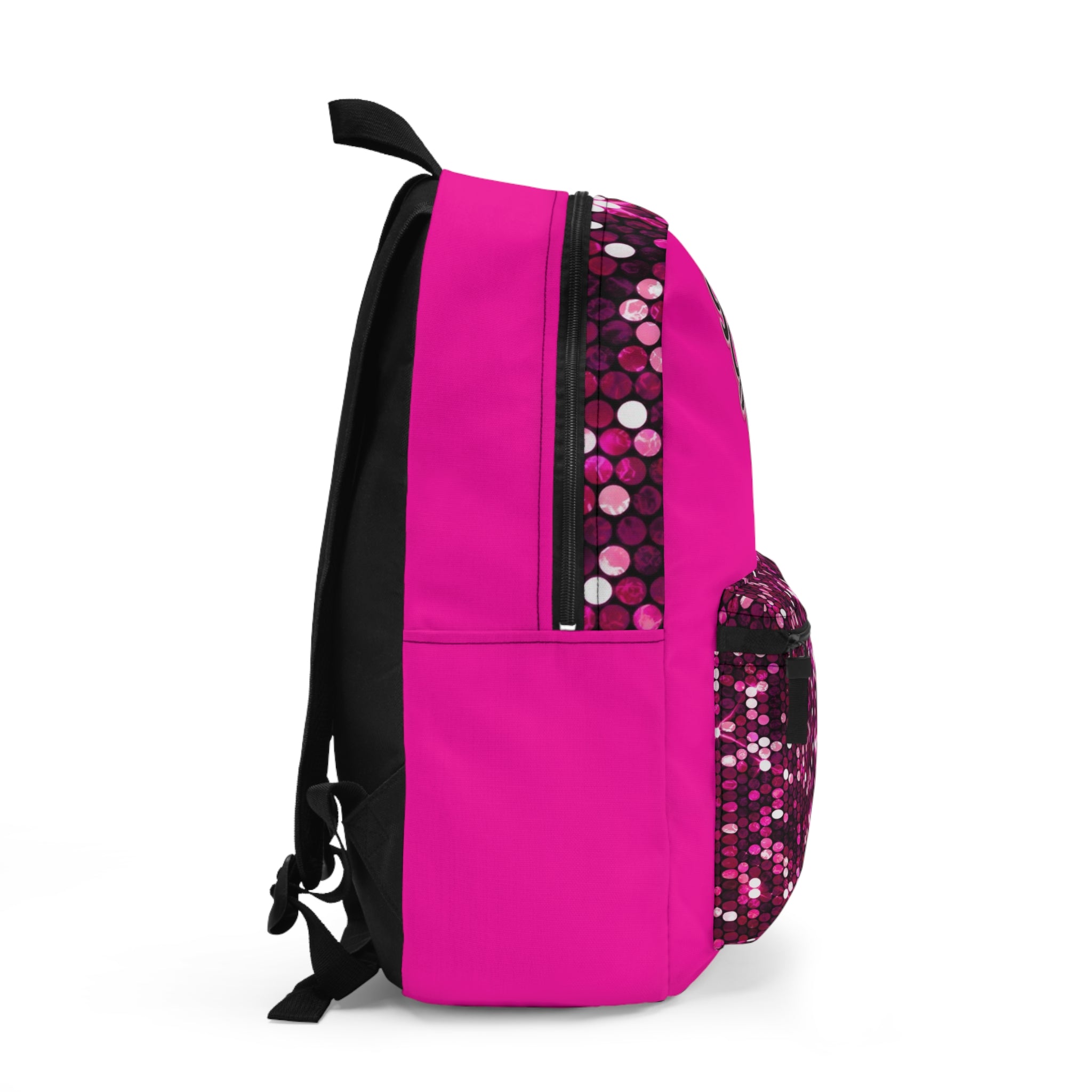 Pretty Glam Galore Pink Sequin Backpack