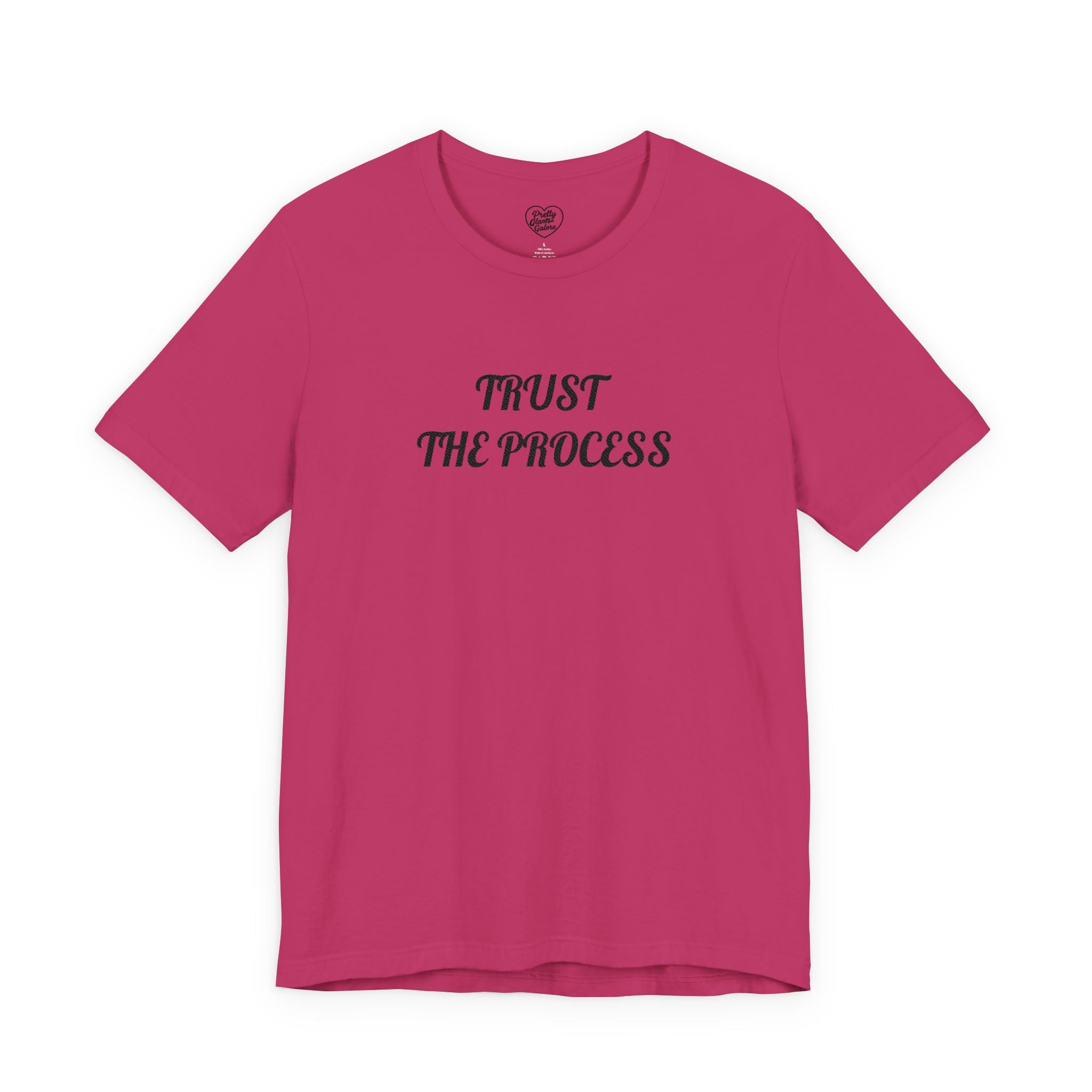 Trust the Process Tee — Inspirational Motivational White T‑Shirt