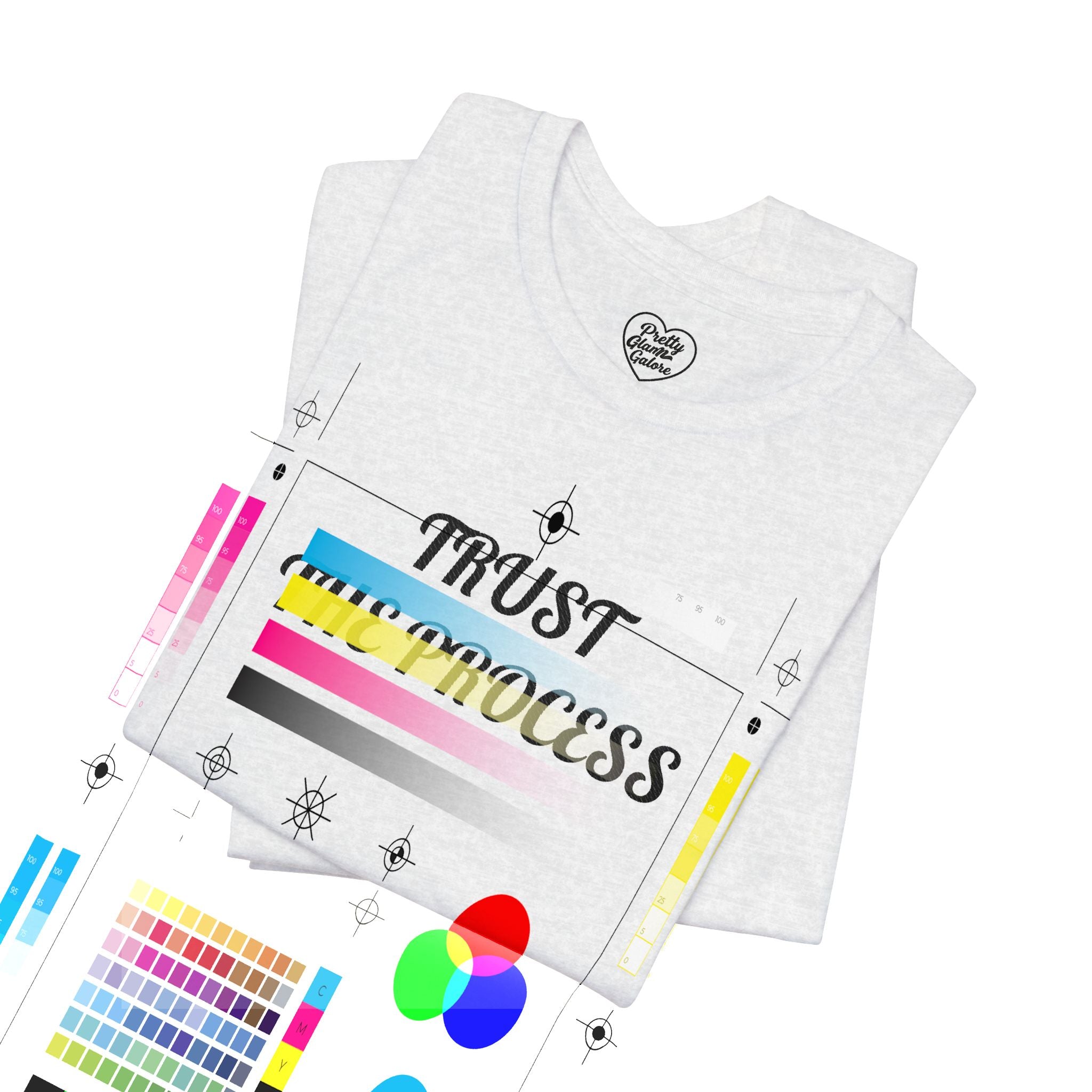 Trust the Process Tee — Inspirational Motivational White T‑Shirt