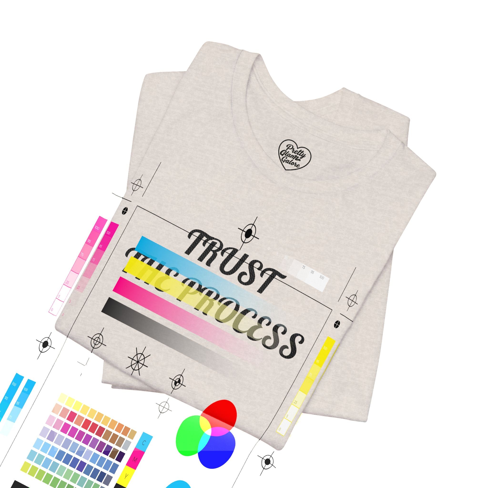 Trust the Process Tee — Inspirational Motivational White T‑Shirt