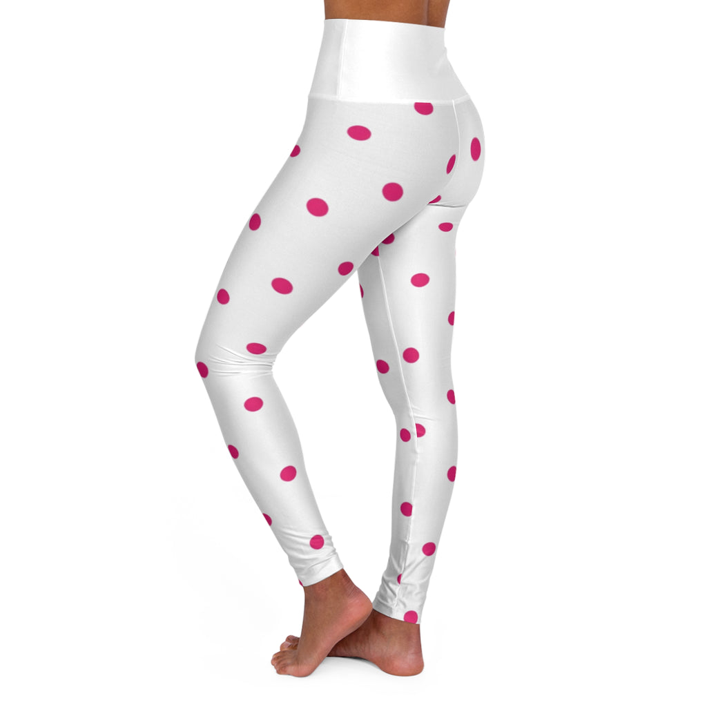 High Waisted Yoga Leggings (AOP)