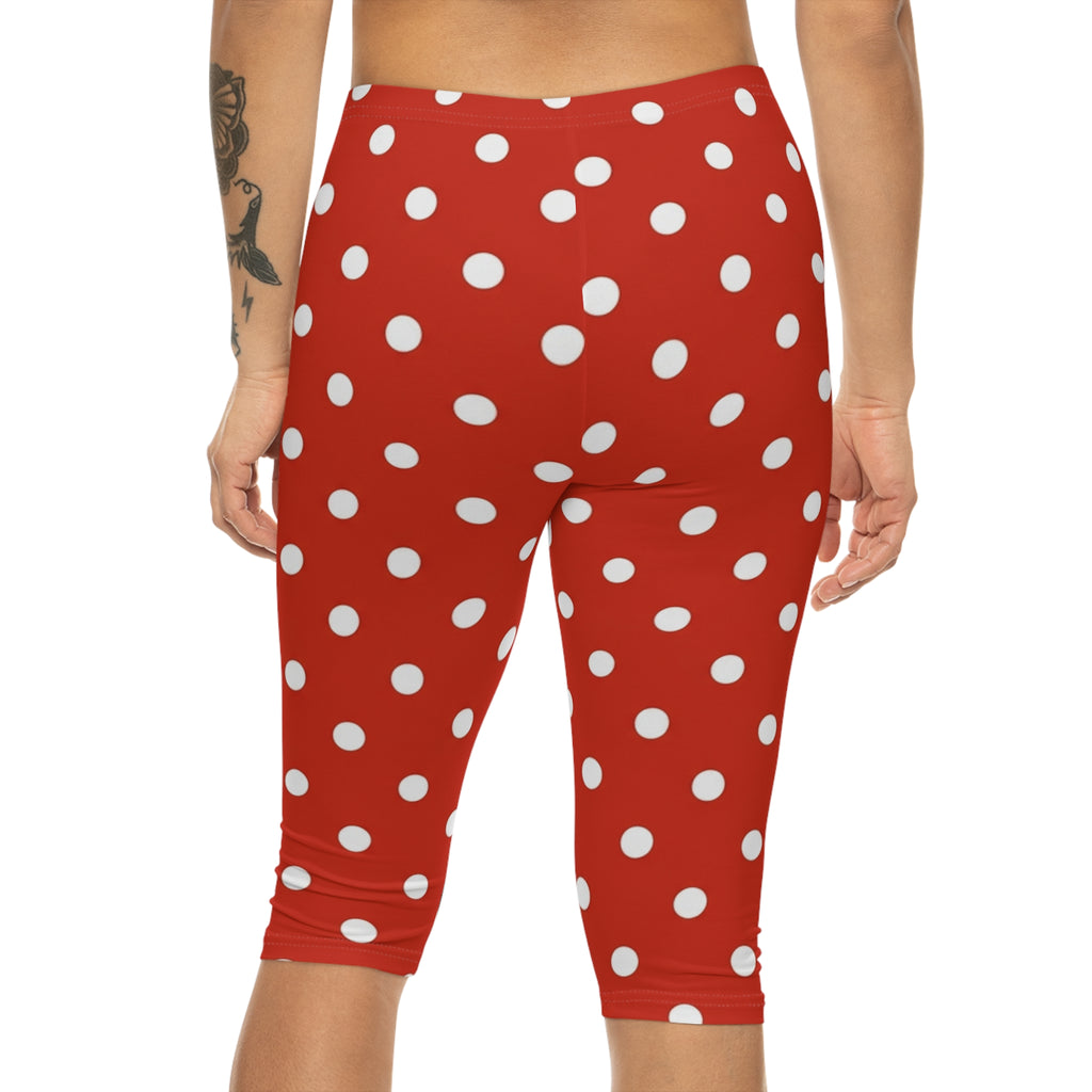 Women’s Capri Leggings (AOP)