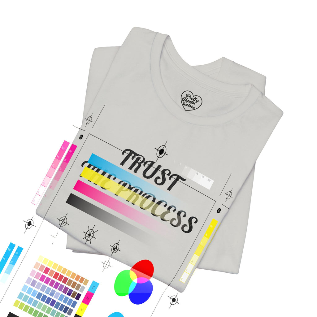 Trust the Process Tee — Inspirational Motivational White T‑Shirt