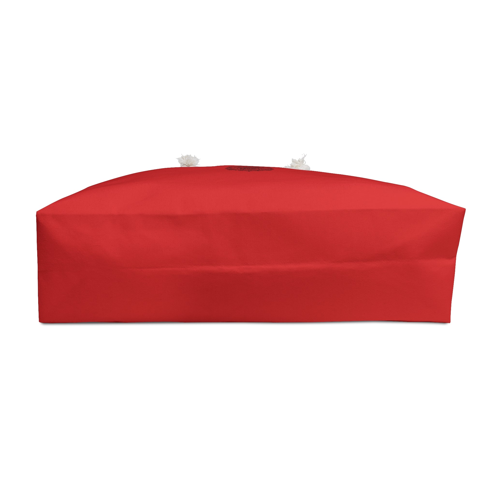 Red Heart Weekender Bag - Large Rope Handle Travel Tote