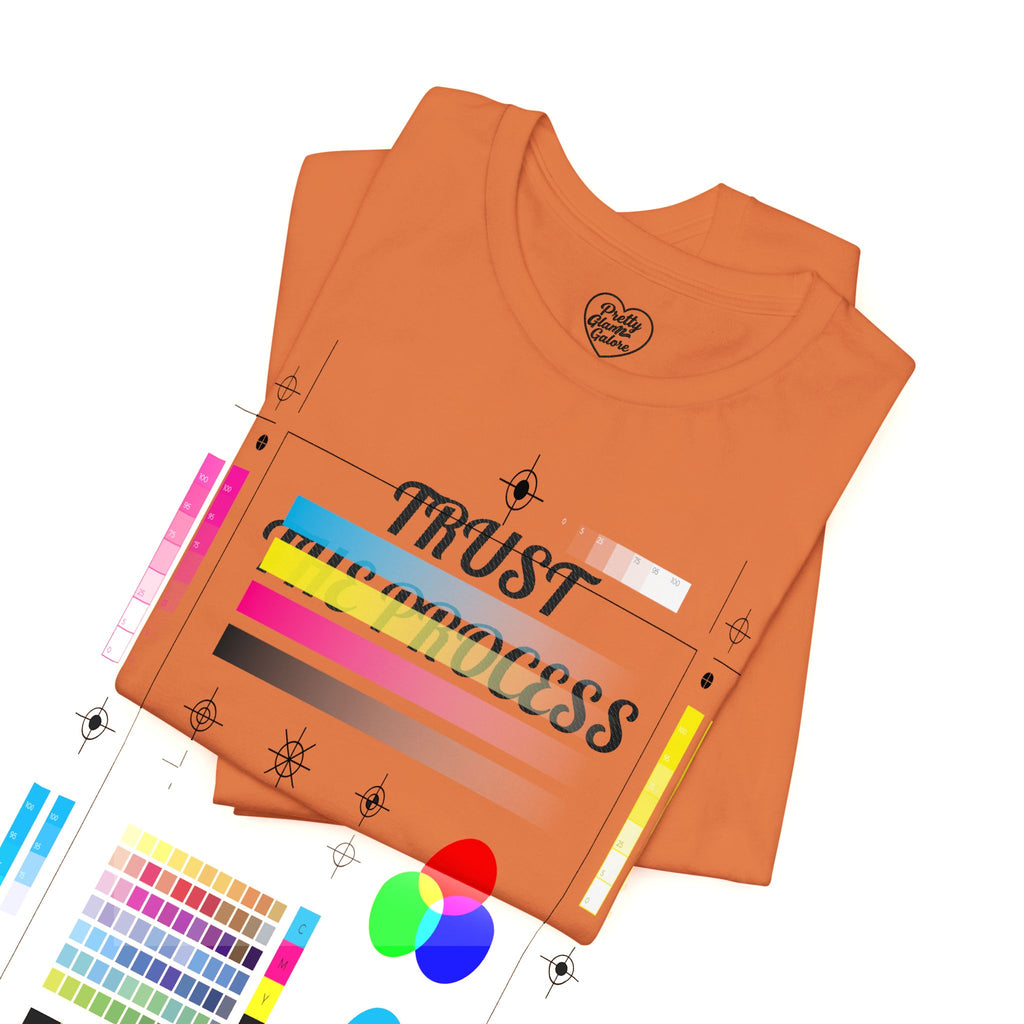 Trust the Process Tee — Inspirational Motivational White T‑Shirt