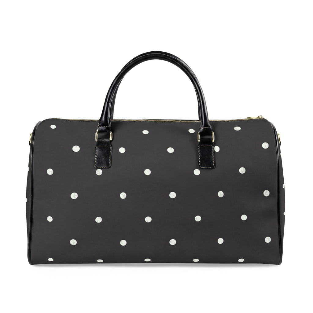 Faux Leather Travel Bag