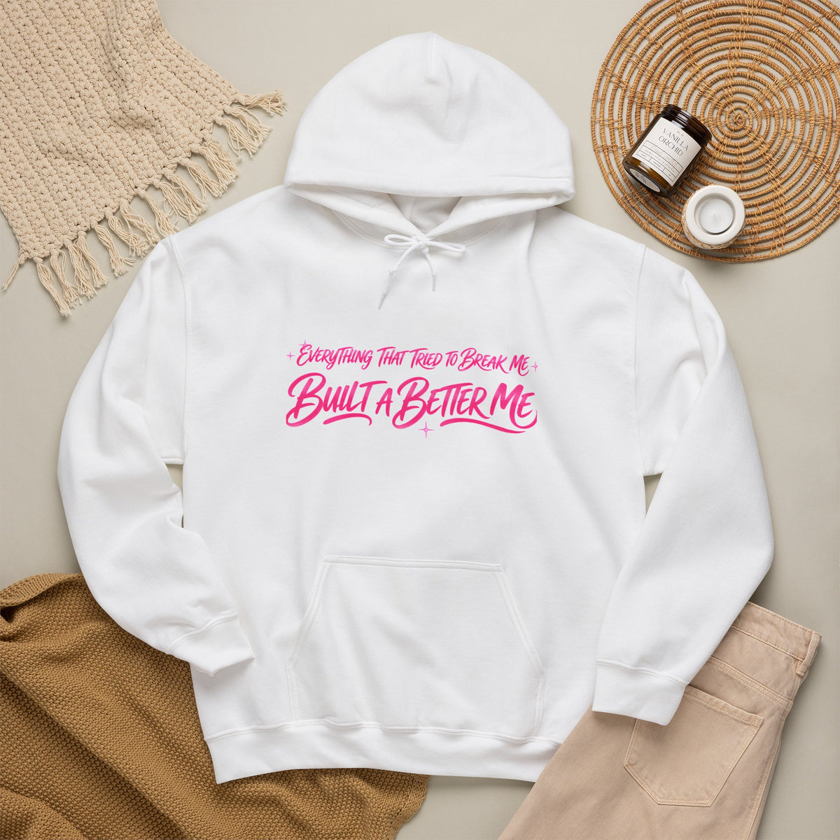 PINK HOODIE