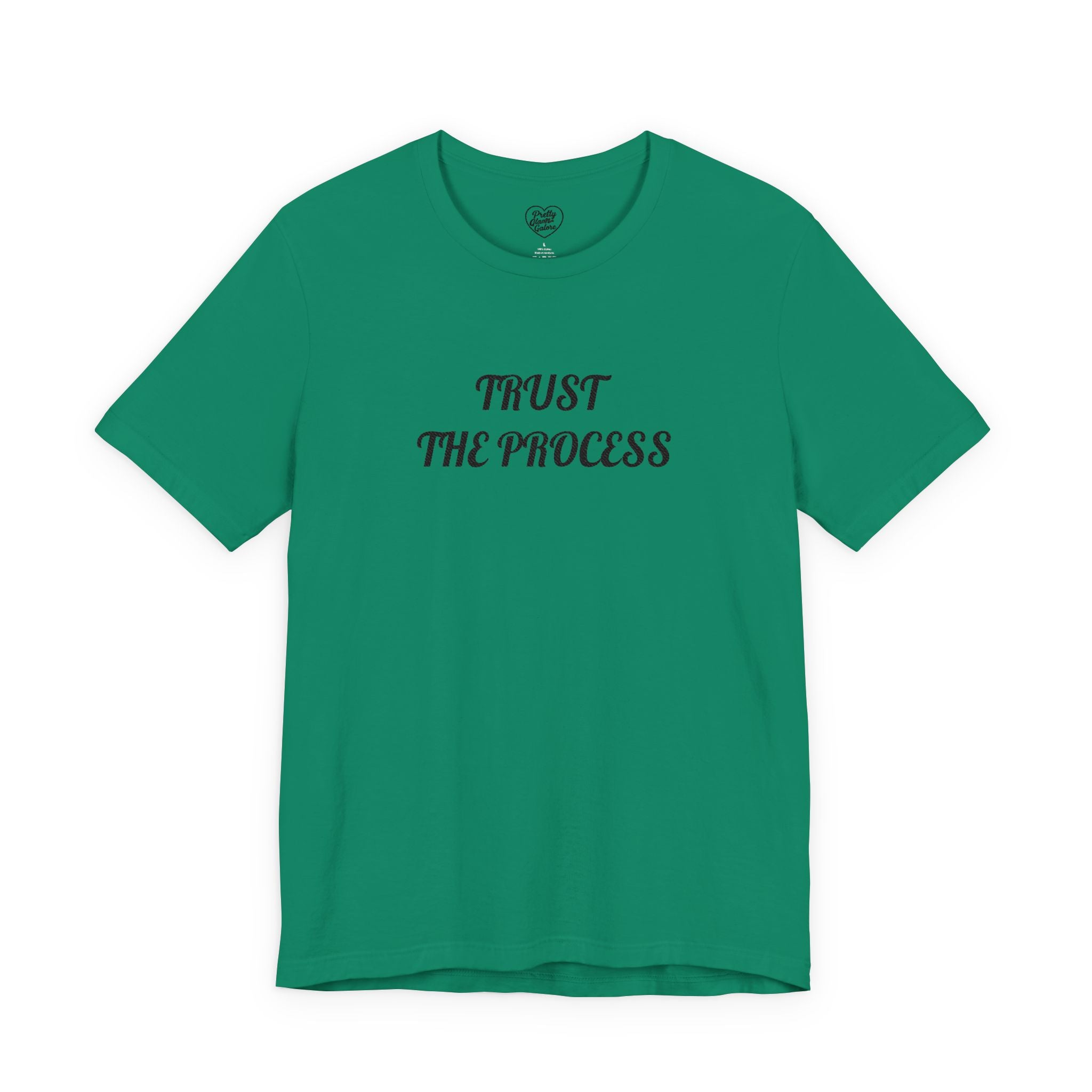 Trust the Process Tee — Inspirational Motivational White T‑Shirt