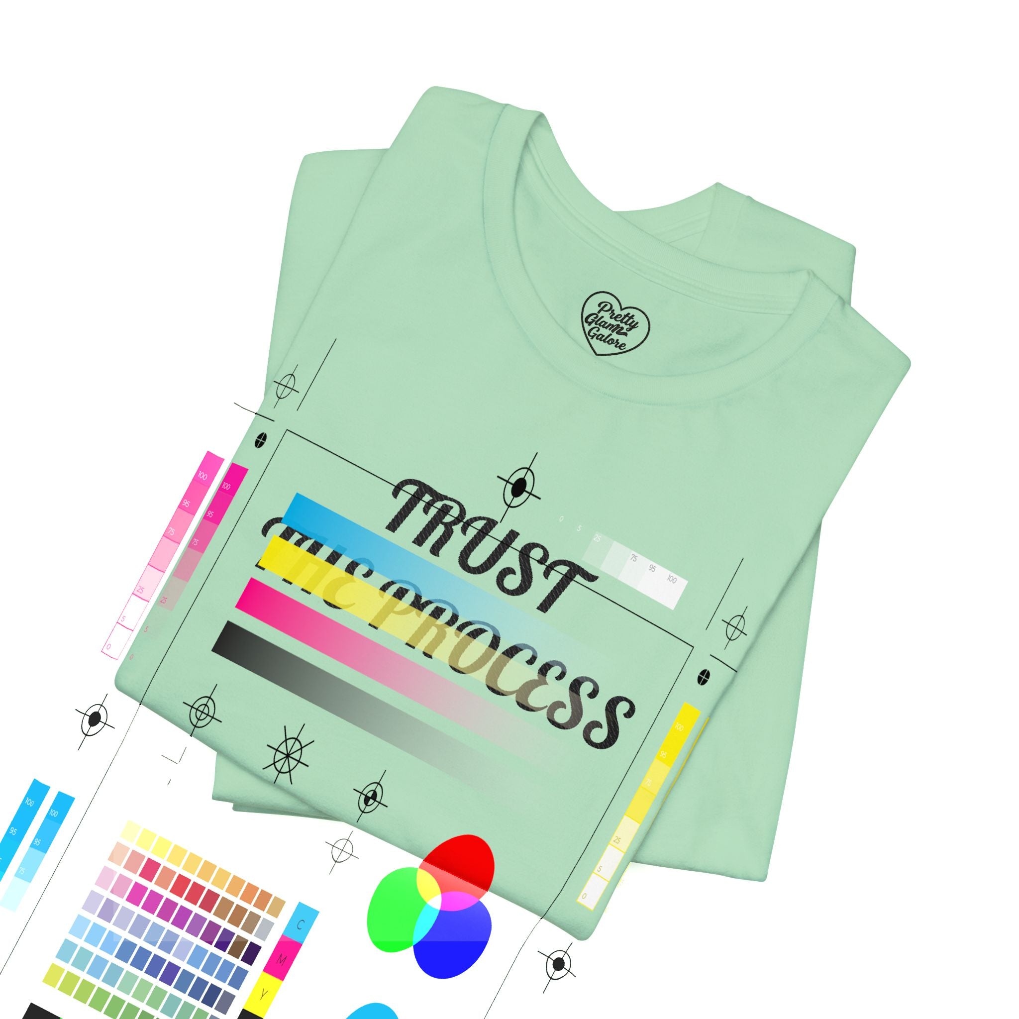 Trust the Process Tee — Inspirational Motivational White T‑Shirt