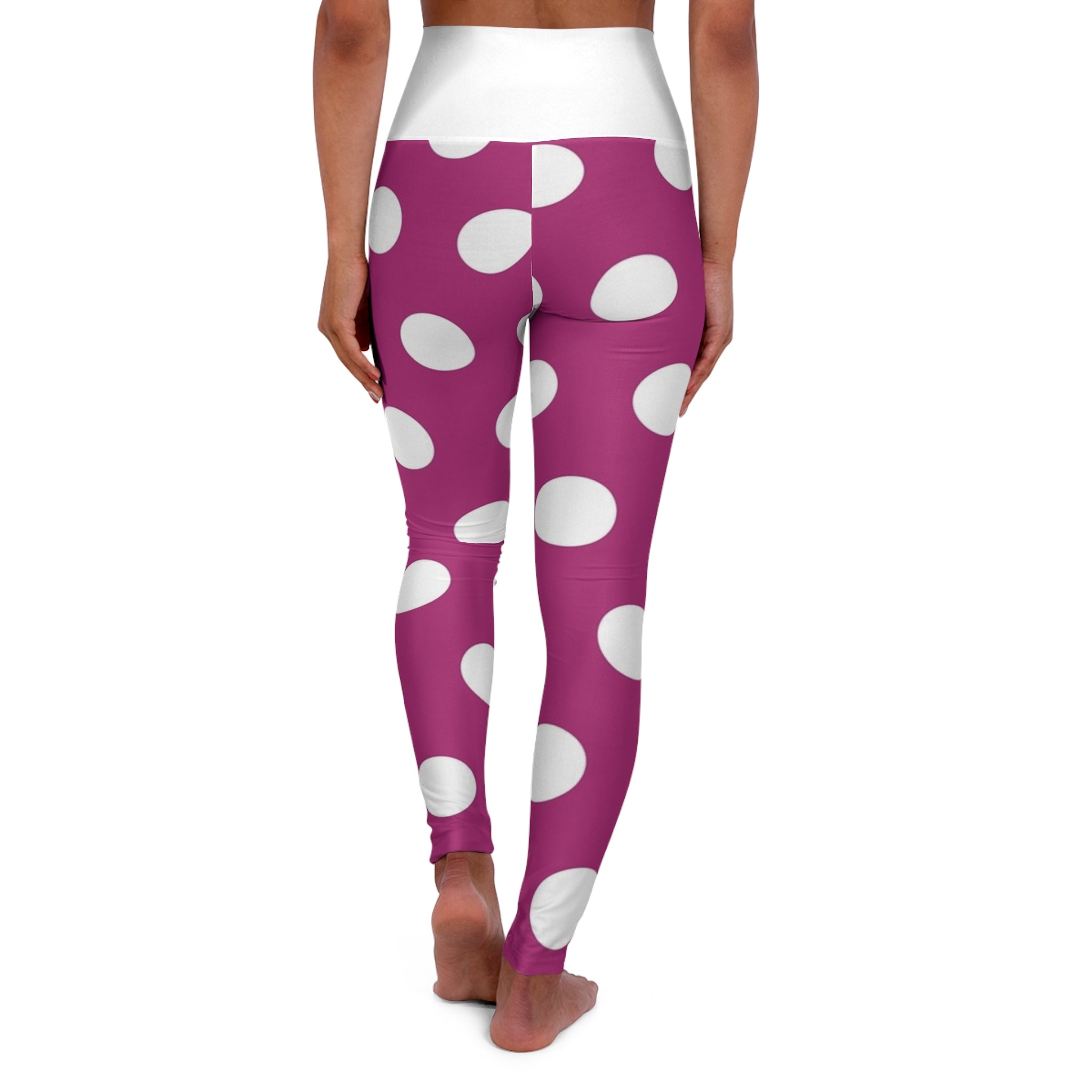 High Waisted Yoga Leggings (AOP)
