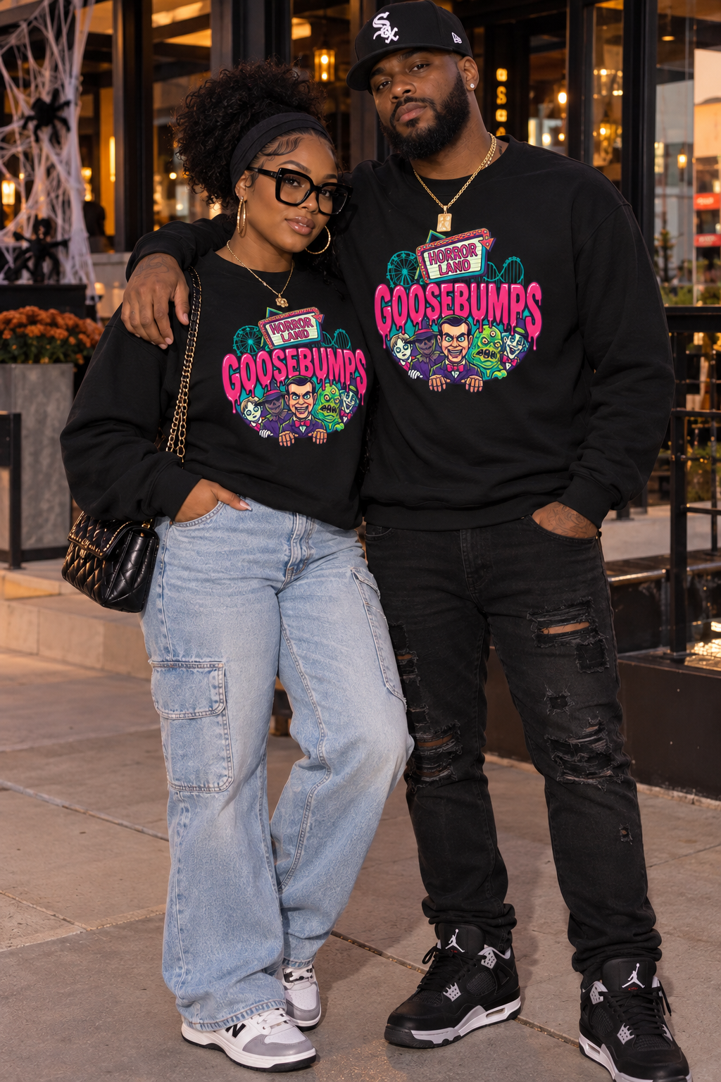 Goosebumps HorrorLand Crewneck Sweatshirt