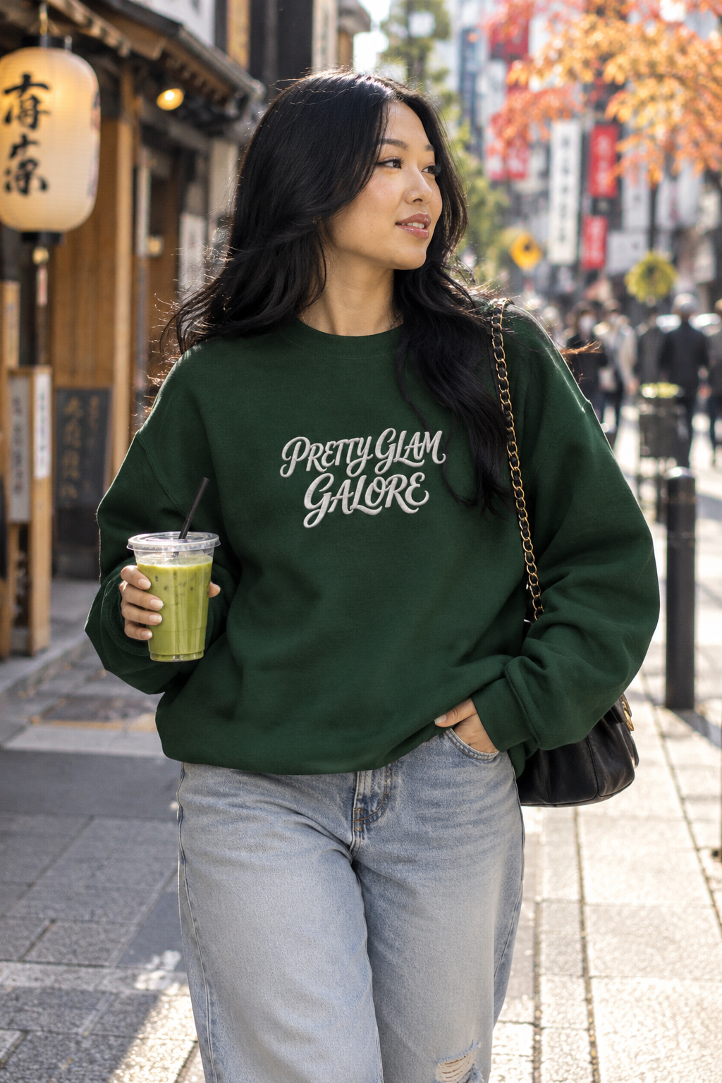 Pretty Glam Galore Crewneck Sweatshirt