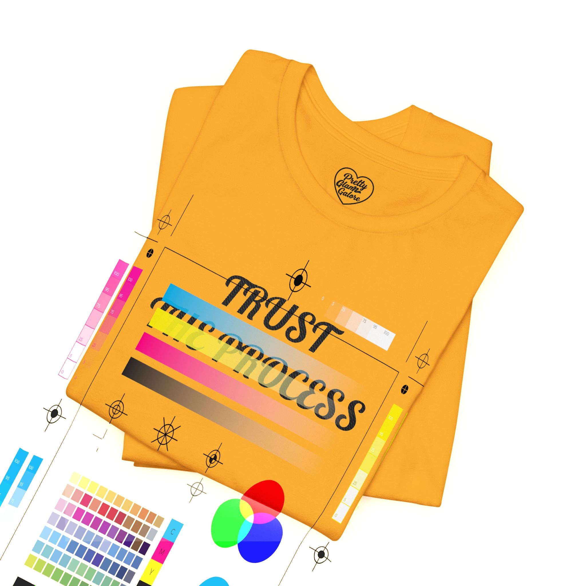 Trust the Process Tee — Inspirational Motivational White T‑Shirt