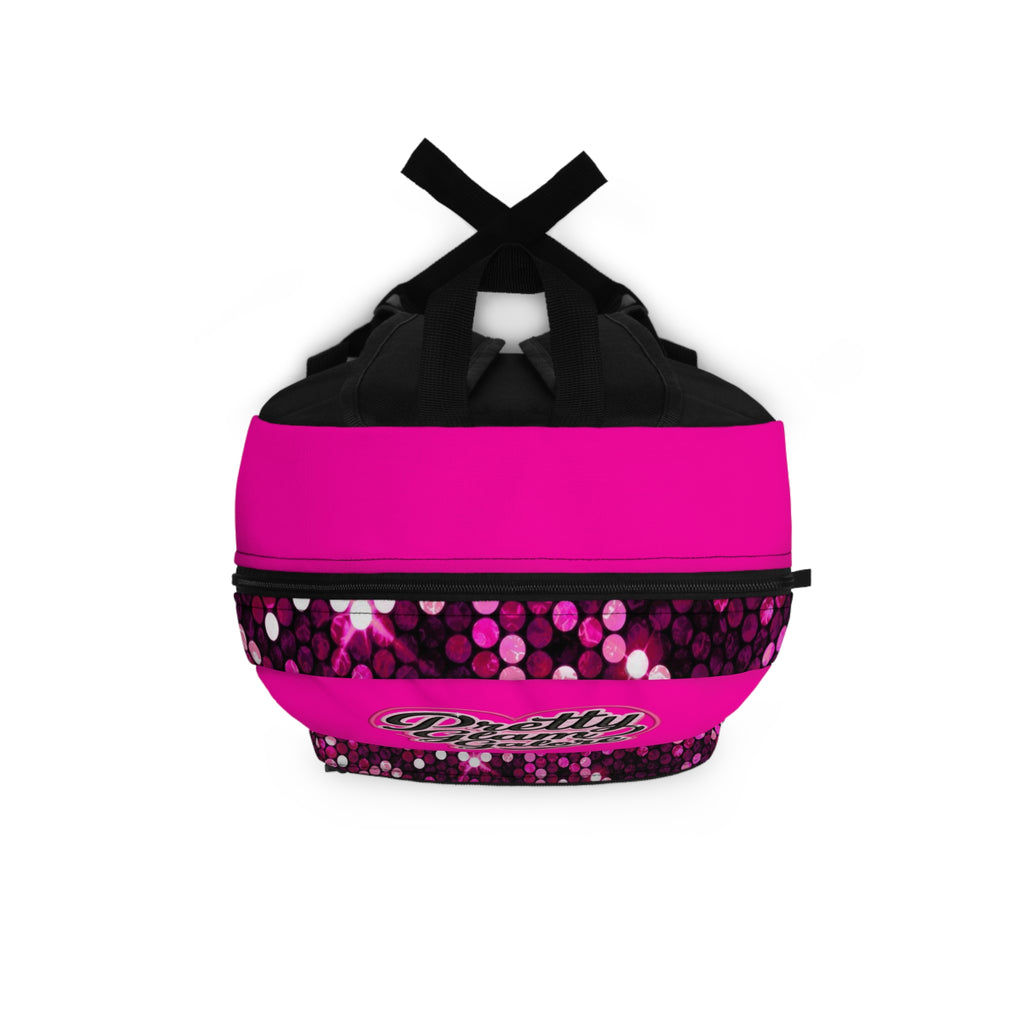Pretty Glam Galore Pink Sequin Backpack