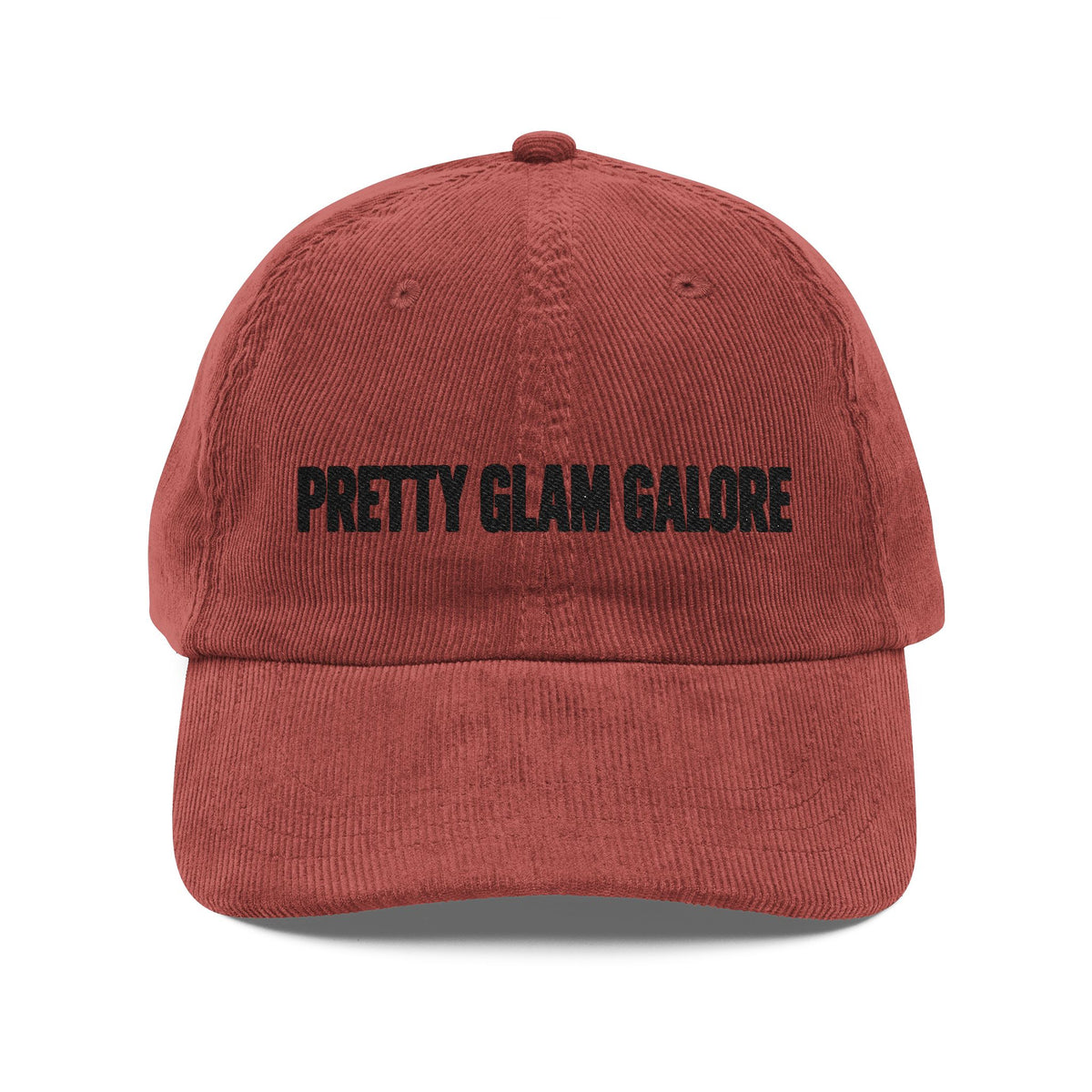 Pretty Glam Hottie Vintage Corduroy Cap