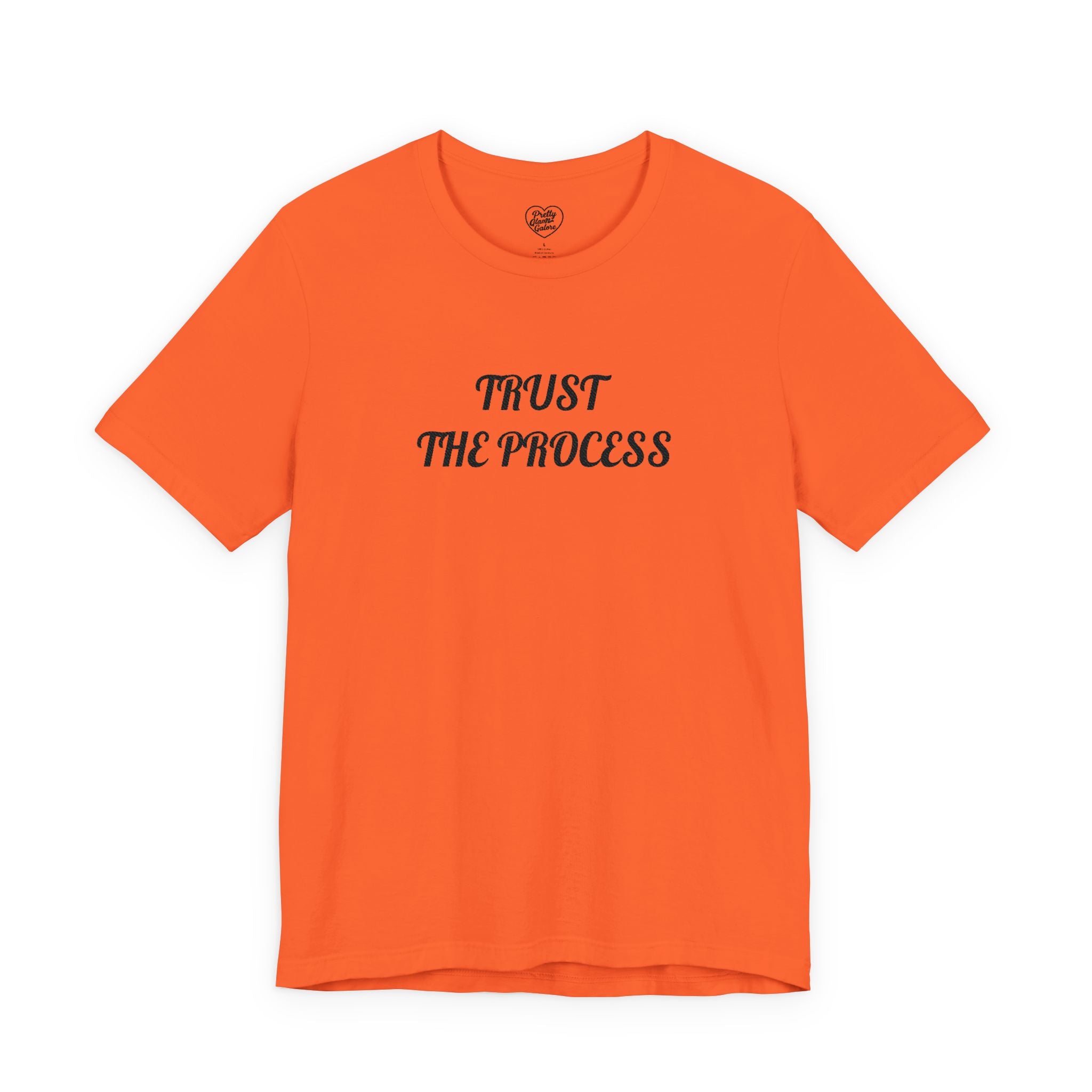 Trust the Process Tee — Inspirational Motivational White T‑Shirt