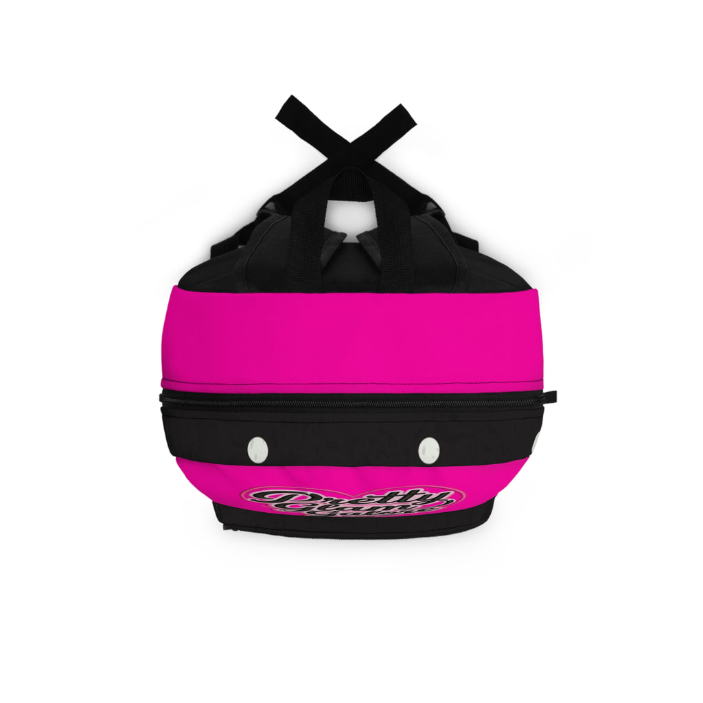 Pretty Glam Galore Polka Dot Backpack — Pink Fashion School Bag